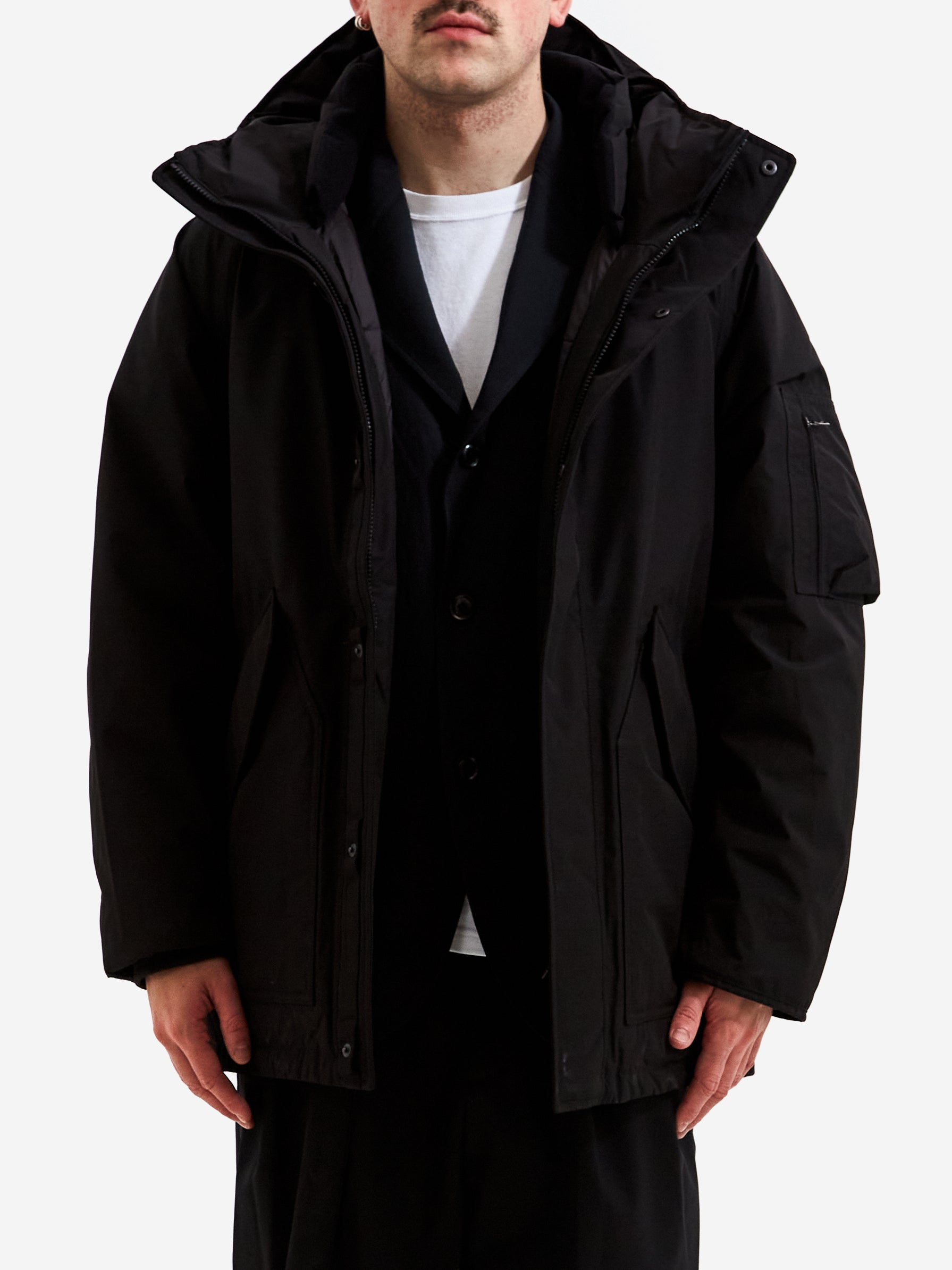 Nanamica GORE-TEX Down Coat - Black – Goodhood