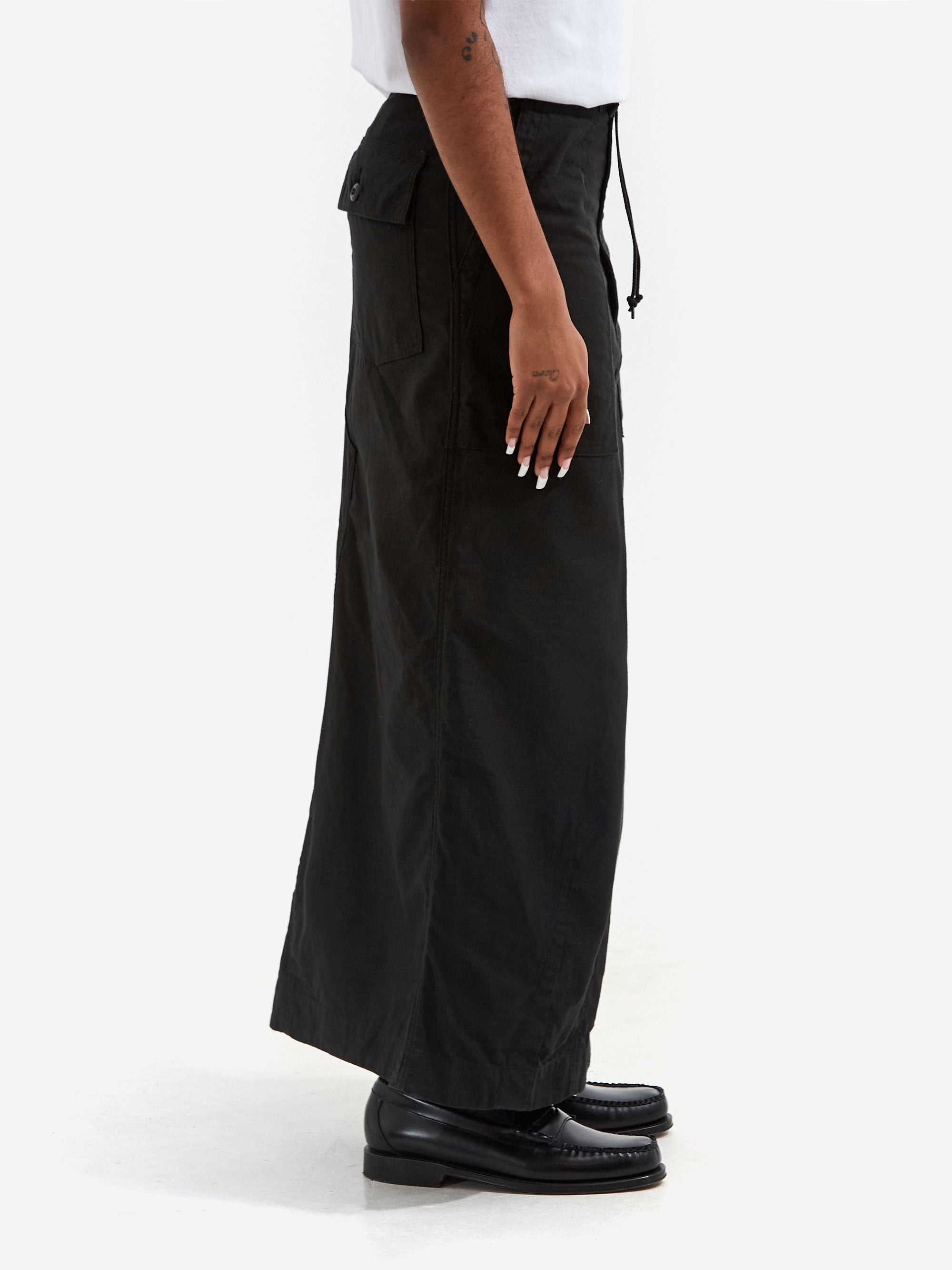 Needles String Fatigue Skirt - Black – Goodhood