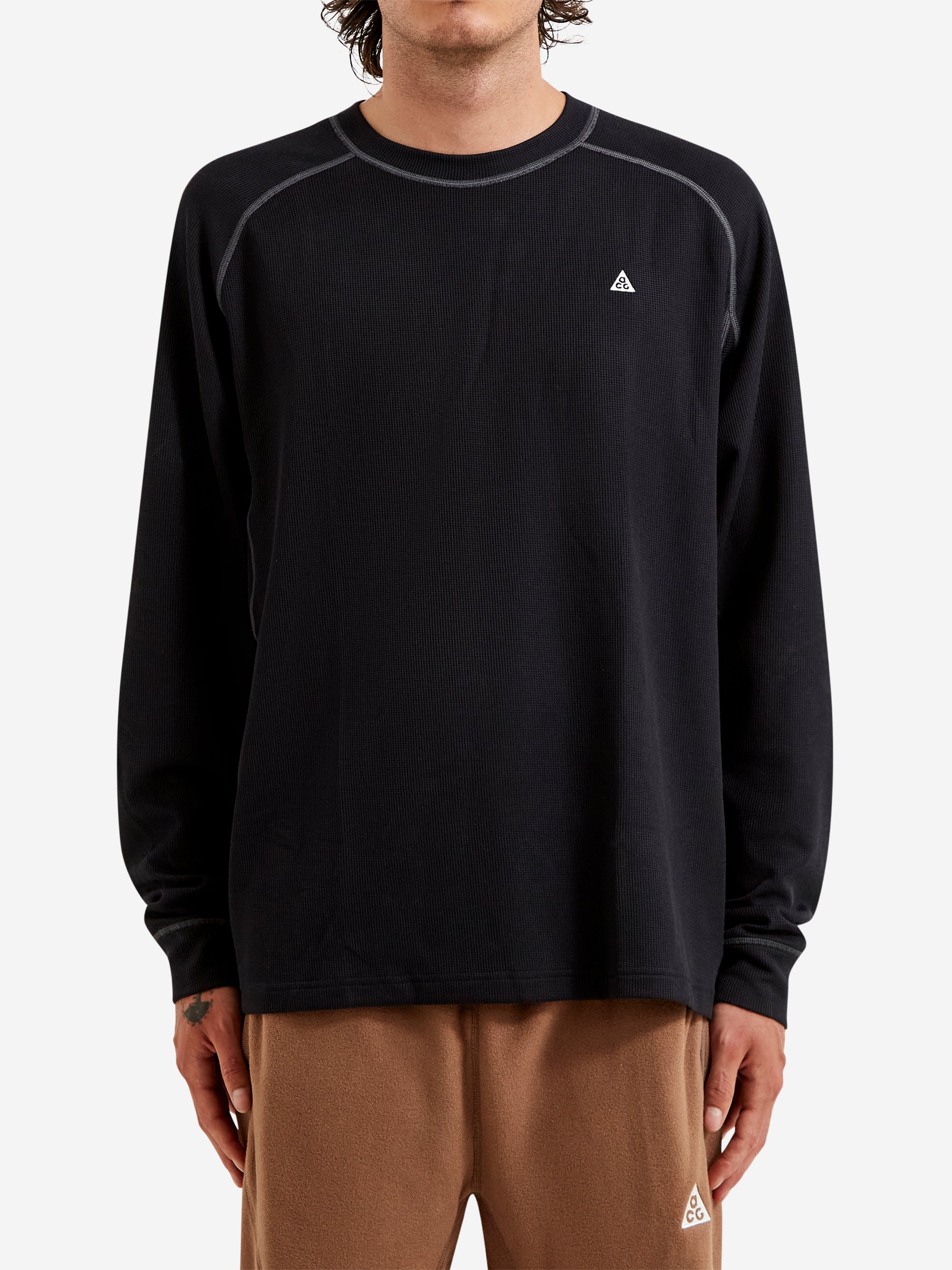Nike ACG Chinati Long Sleeve - Black Anthracite/Summit White