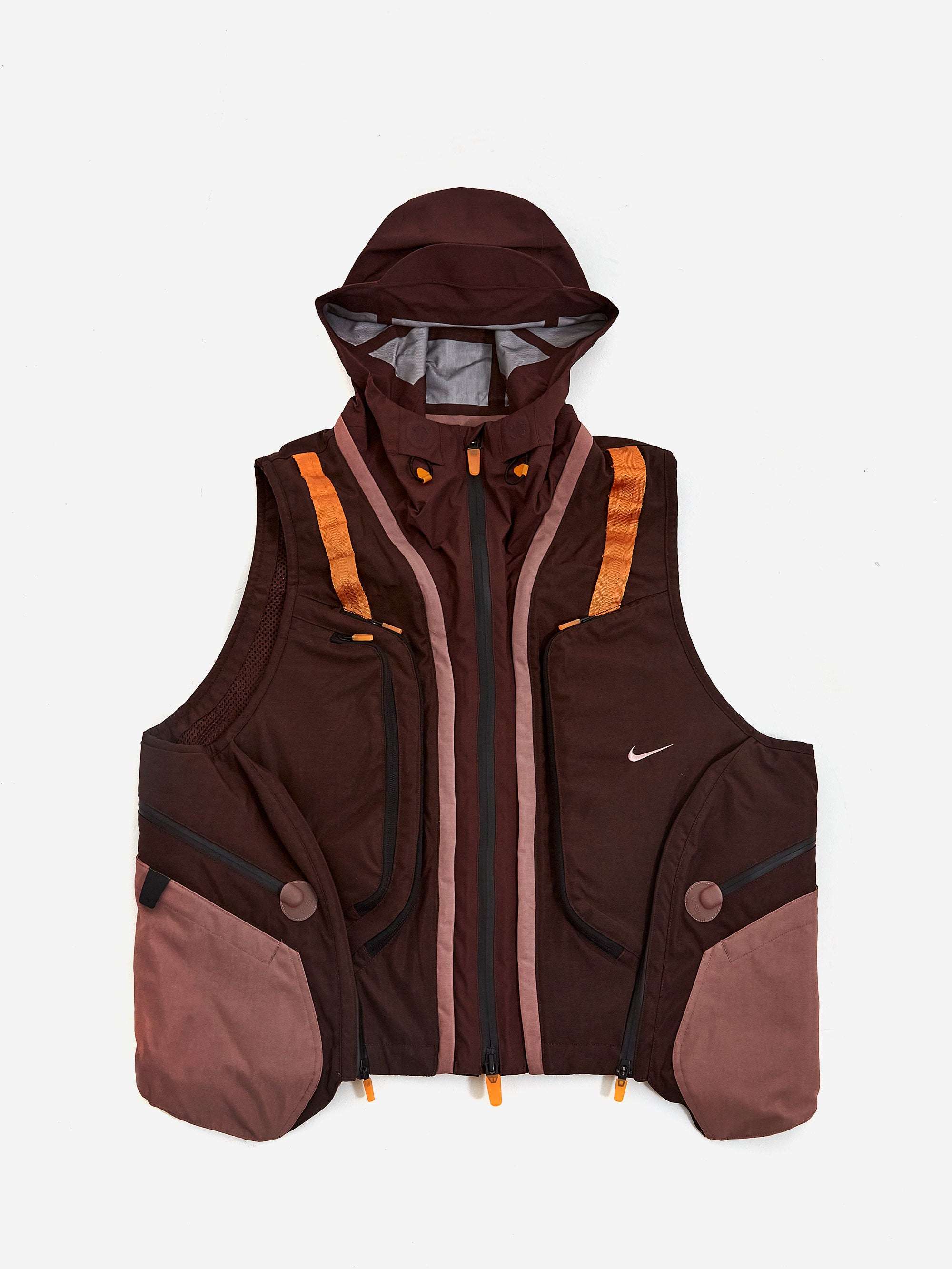 トップス Nike ISPA Adaptable Modular Vest Nike ISPA Adapt Modular Vest - Earth/Smokey Mauve/Monarch – Goodhood