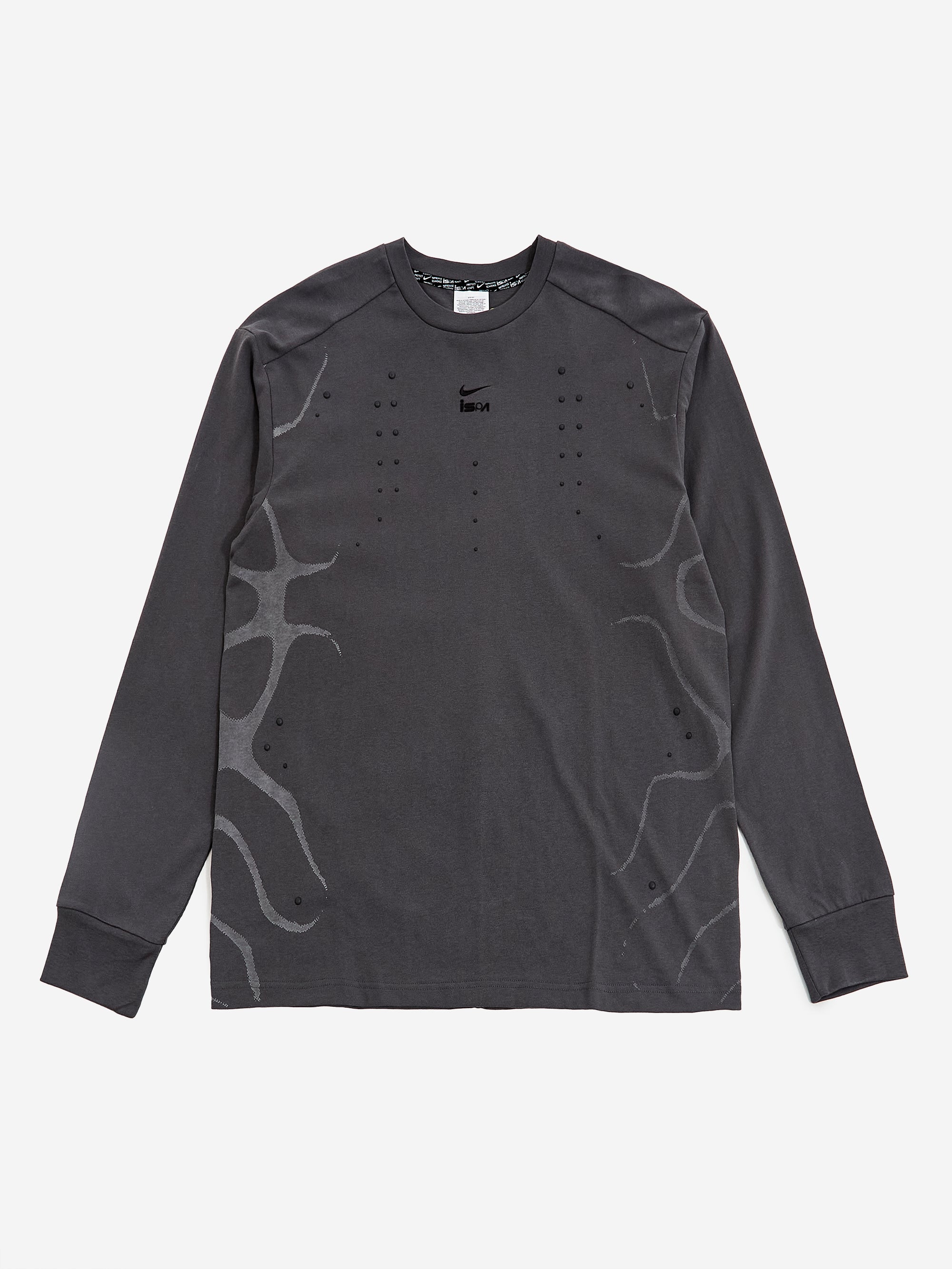 Nike ISPA Protect Sense LS Tee – Iron Grey – Goodhood