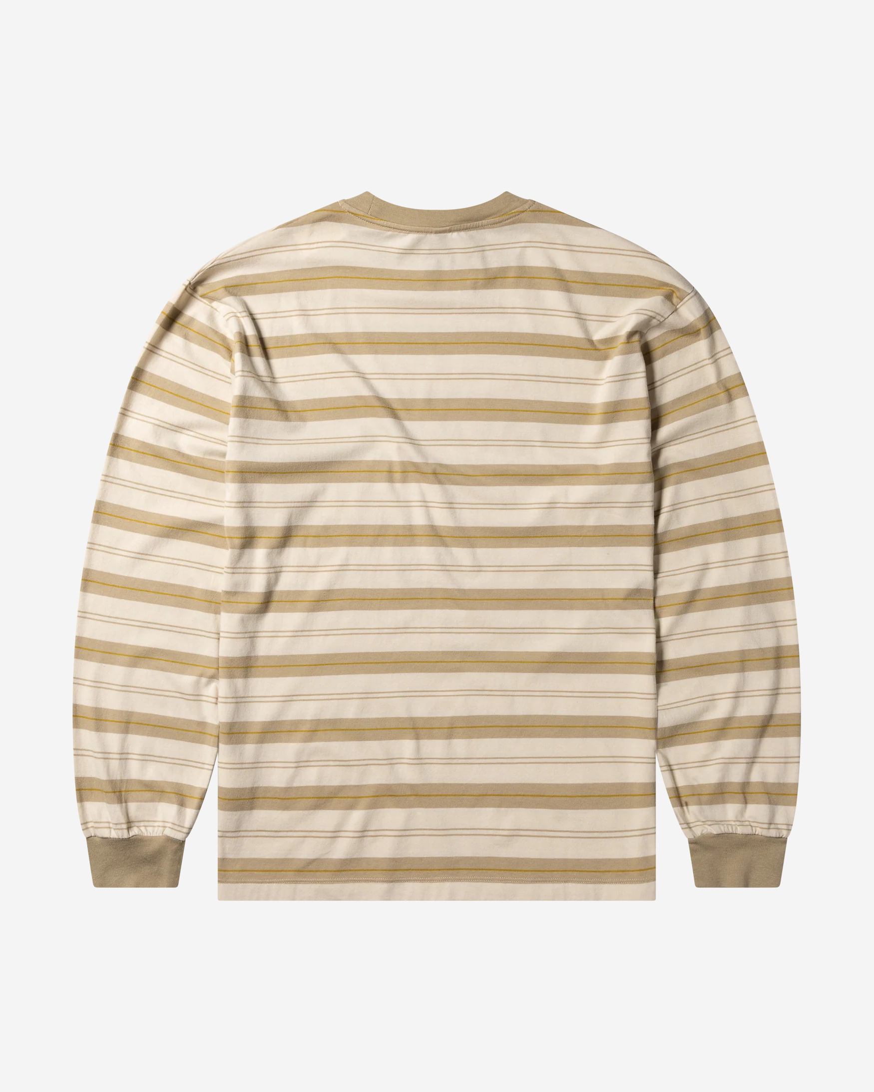 No Problemo Striped Long Sleeve Tee - Sand – Goodhood