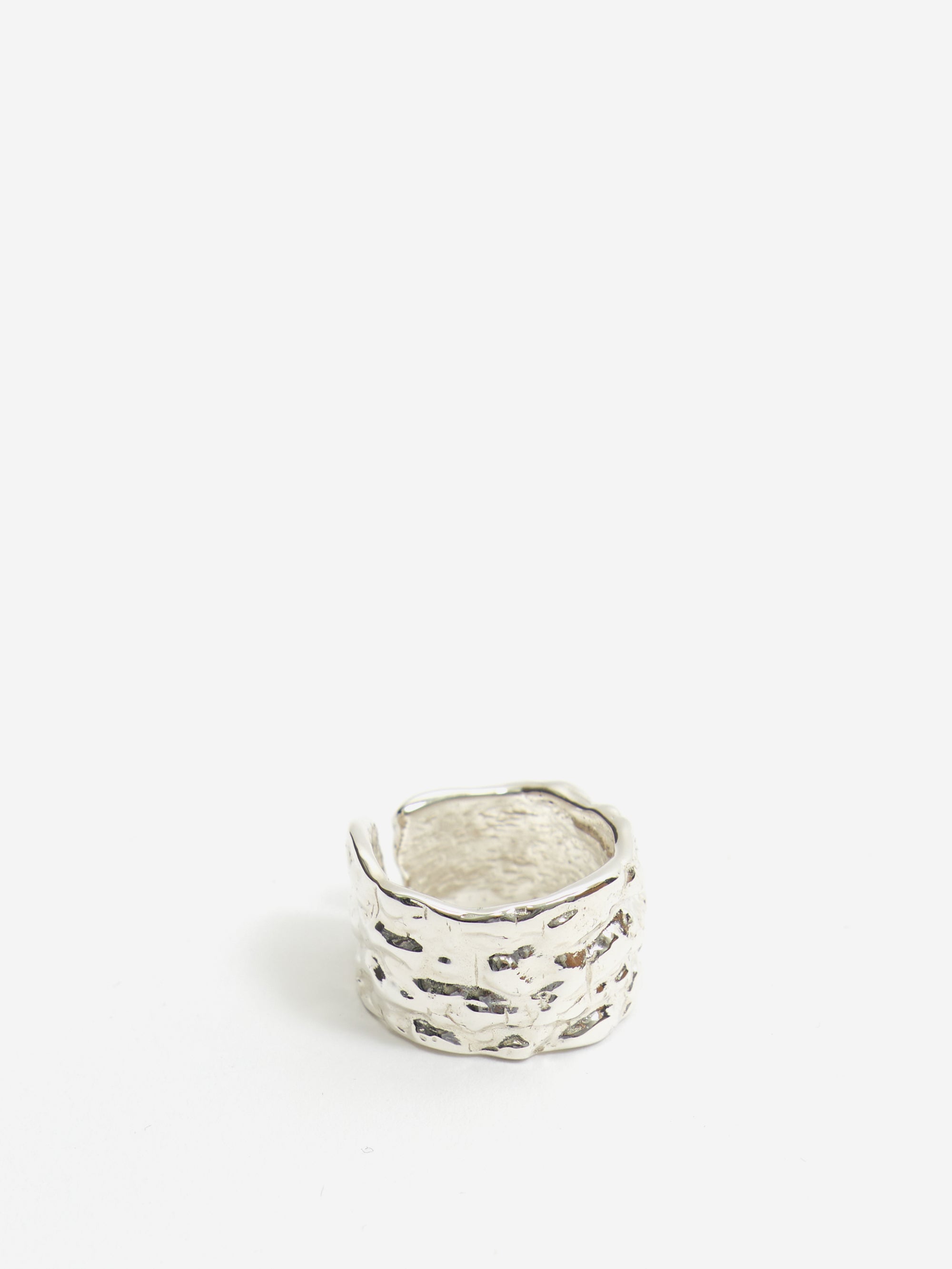 octi Avocado Lava Ring - Silver