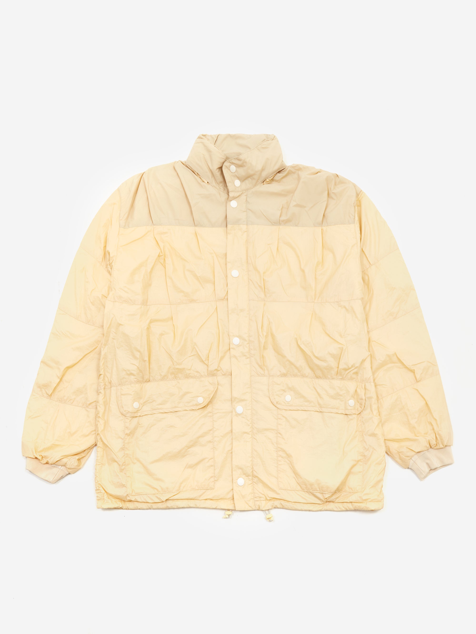 Our Legacy Exhaust Puffa - Cream Rubberized Nylon – Goodhood