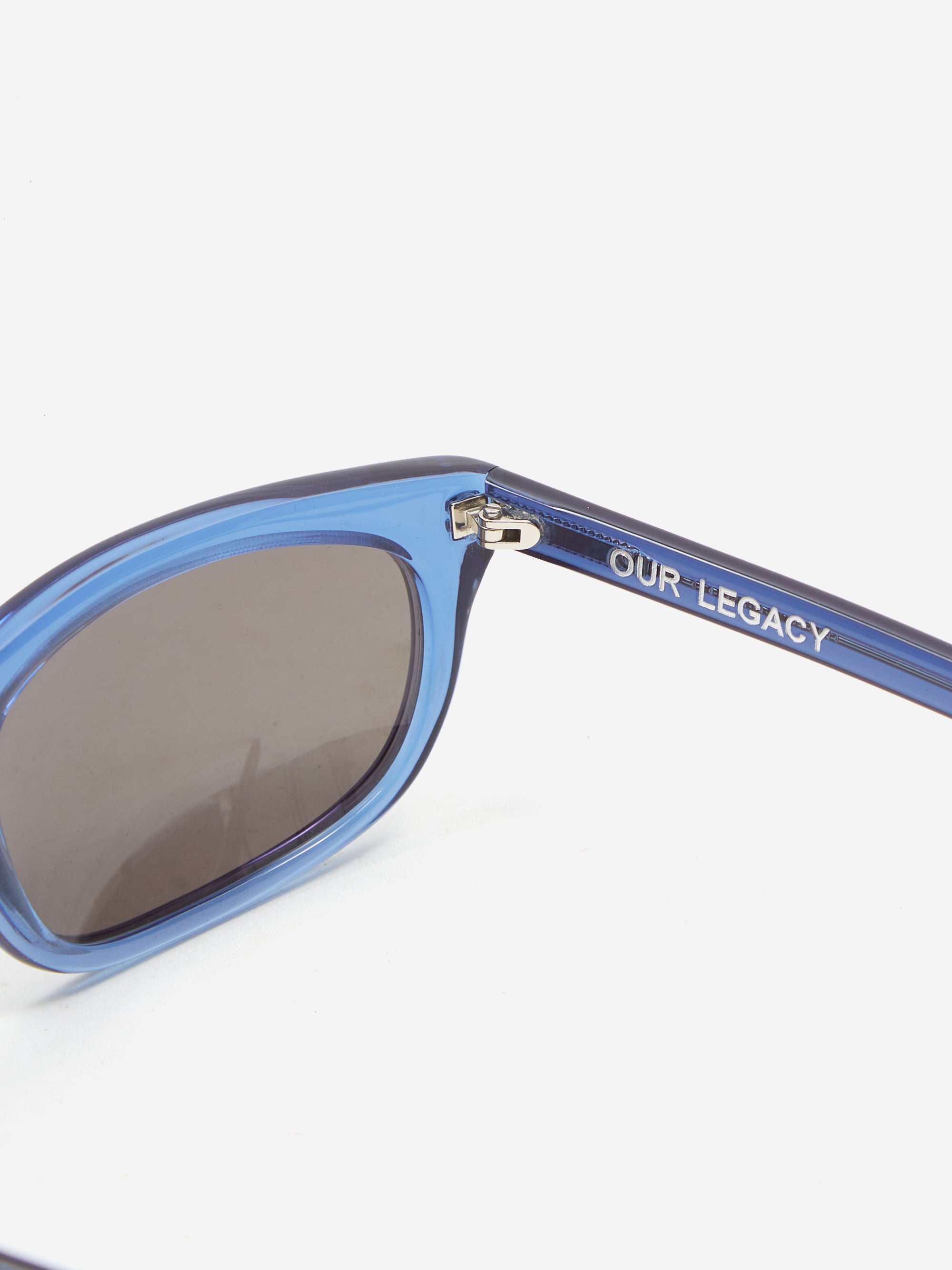 Our Legacy Shelter Sunglasses - Blueberry Speedway – Goodhood