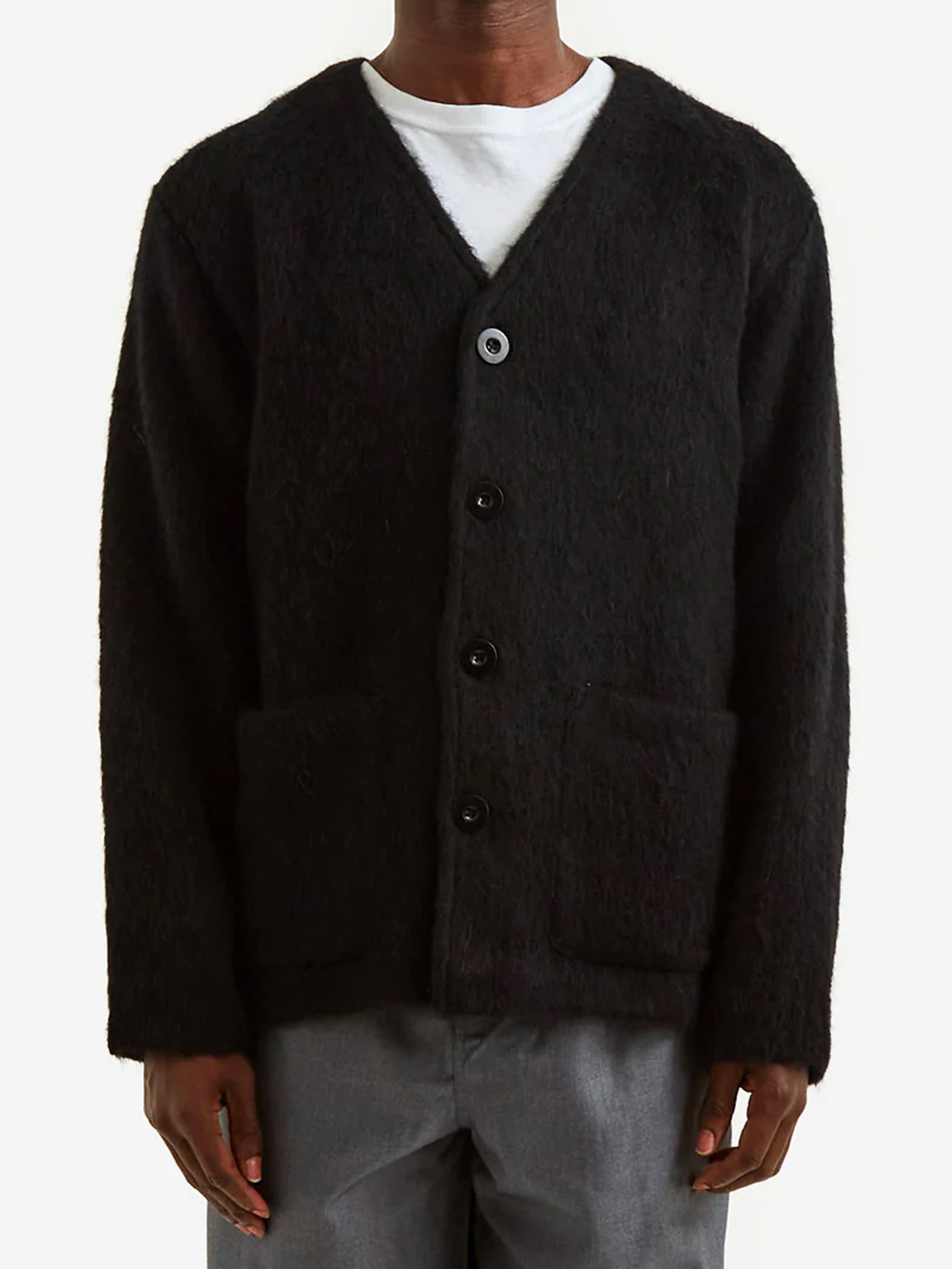 Our Legacy Mohair Cardigan - Black – Goodhood