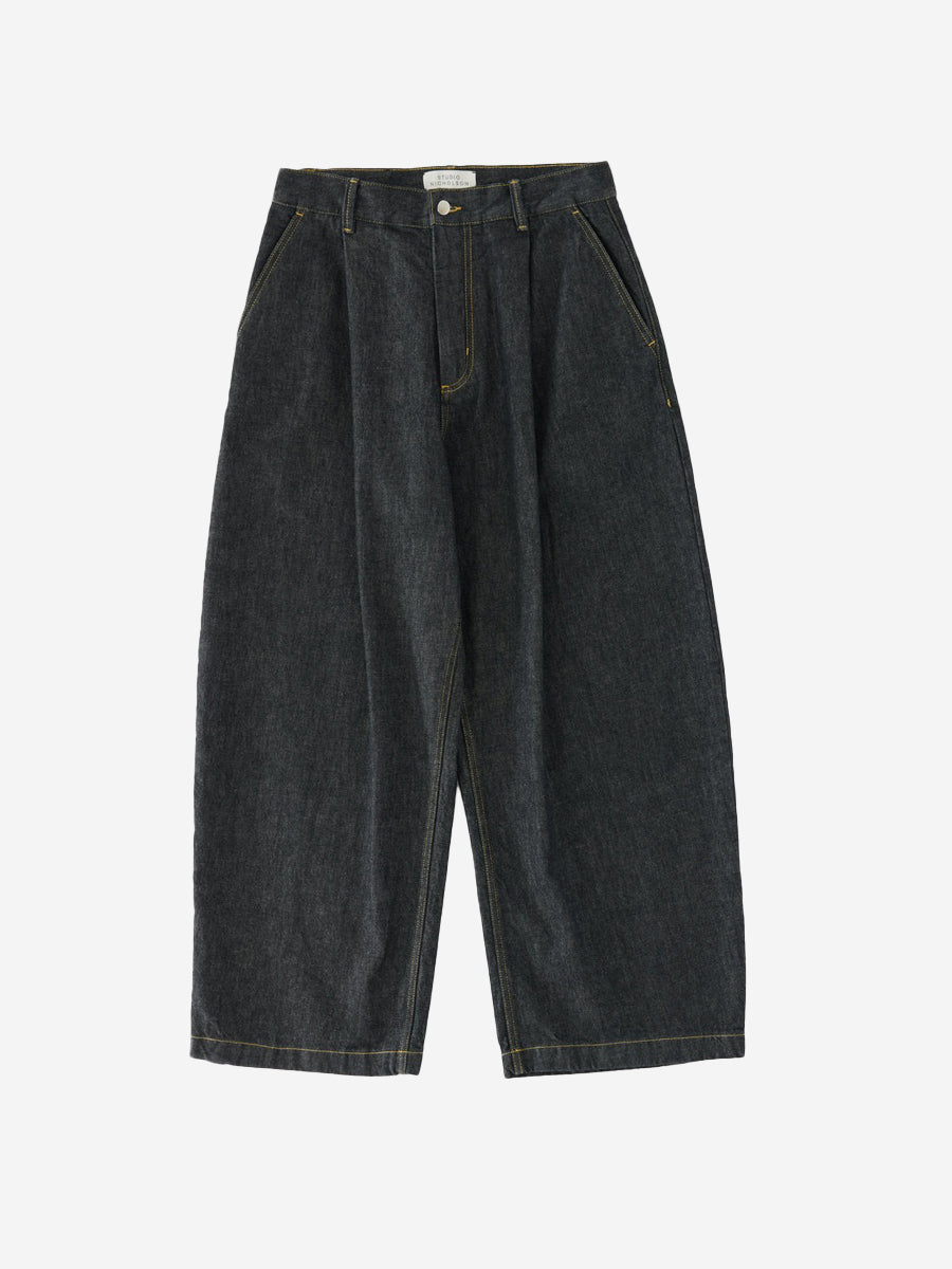 Studio Nicholson Puch Single Pleat Pant - Black – Goodhood