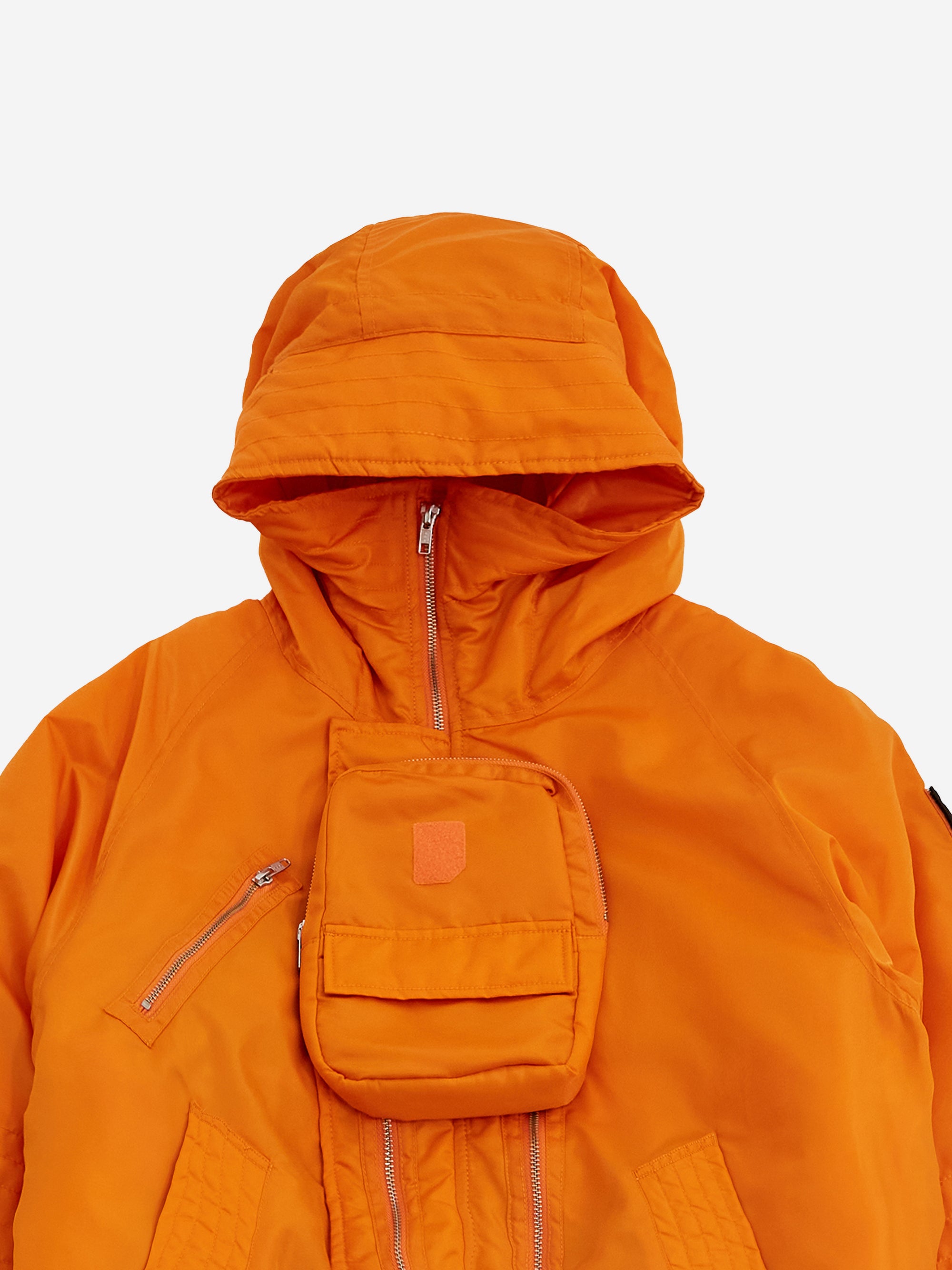 Phingerin Elevation Hooded Bomber - Orange – Goodhood