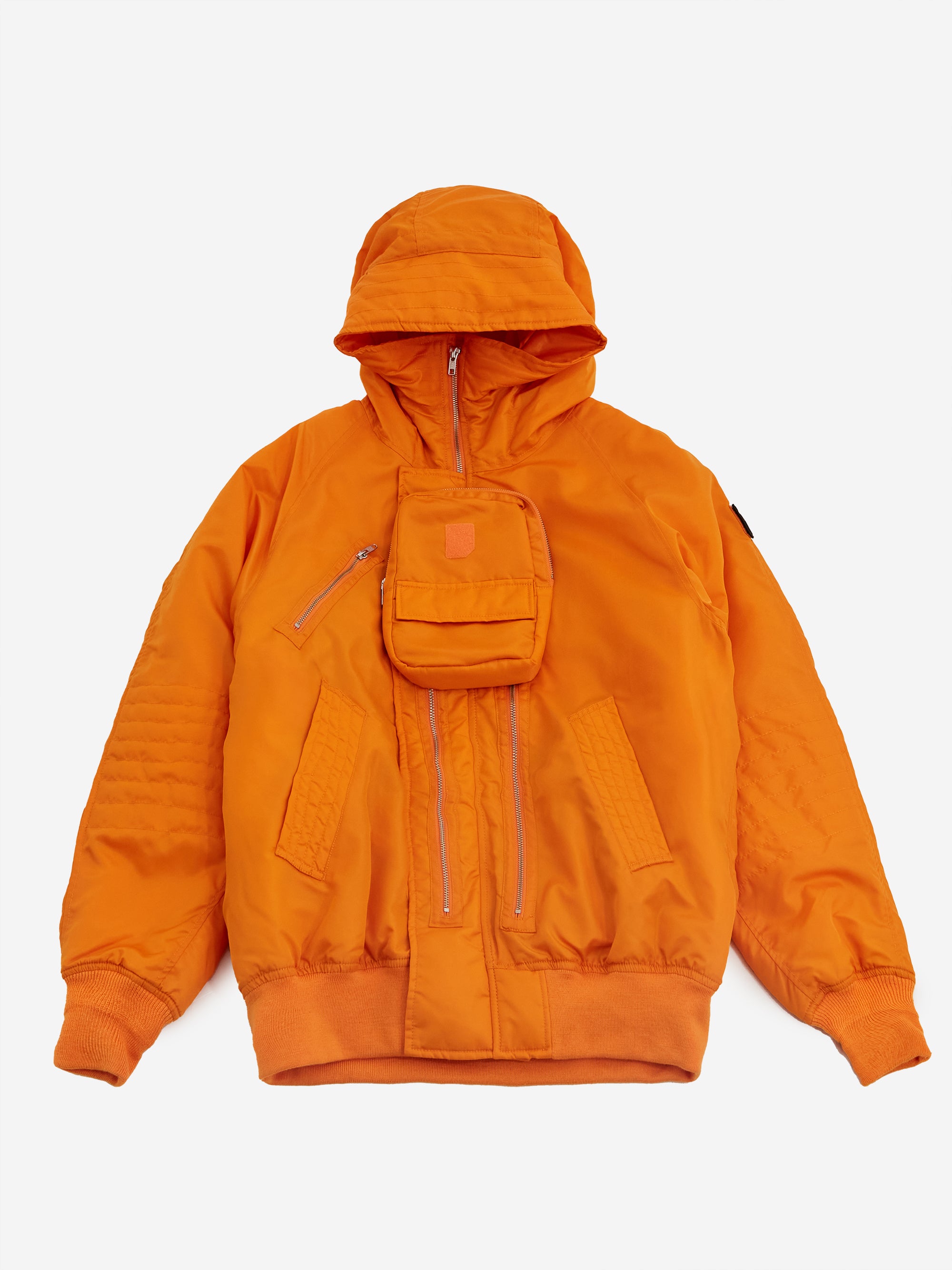 Phingerin Elevation Hooded Bomber - Orange – Goodhood