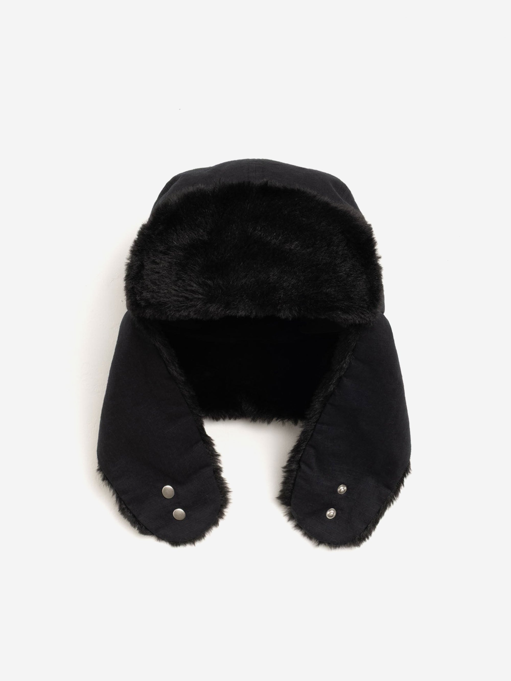 Stussy Trapper Cap W - Black – Goodhood