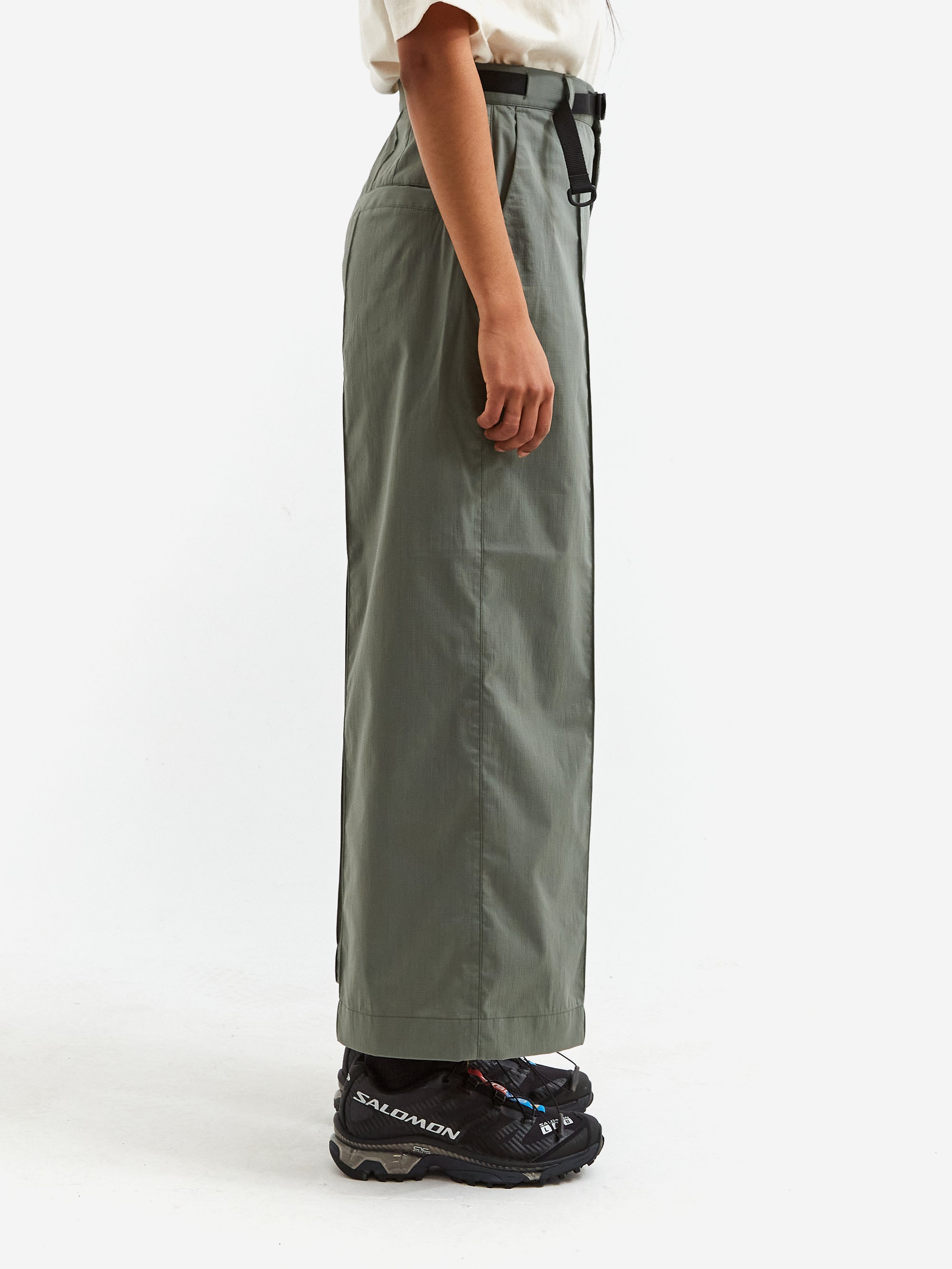 Snow Peak FR Stretch Wide-Leg Pants - Foliage – Goodhood