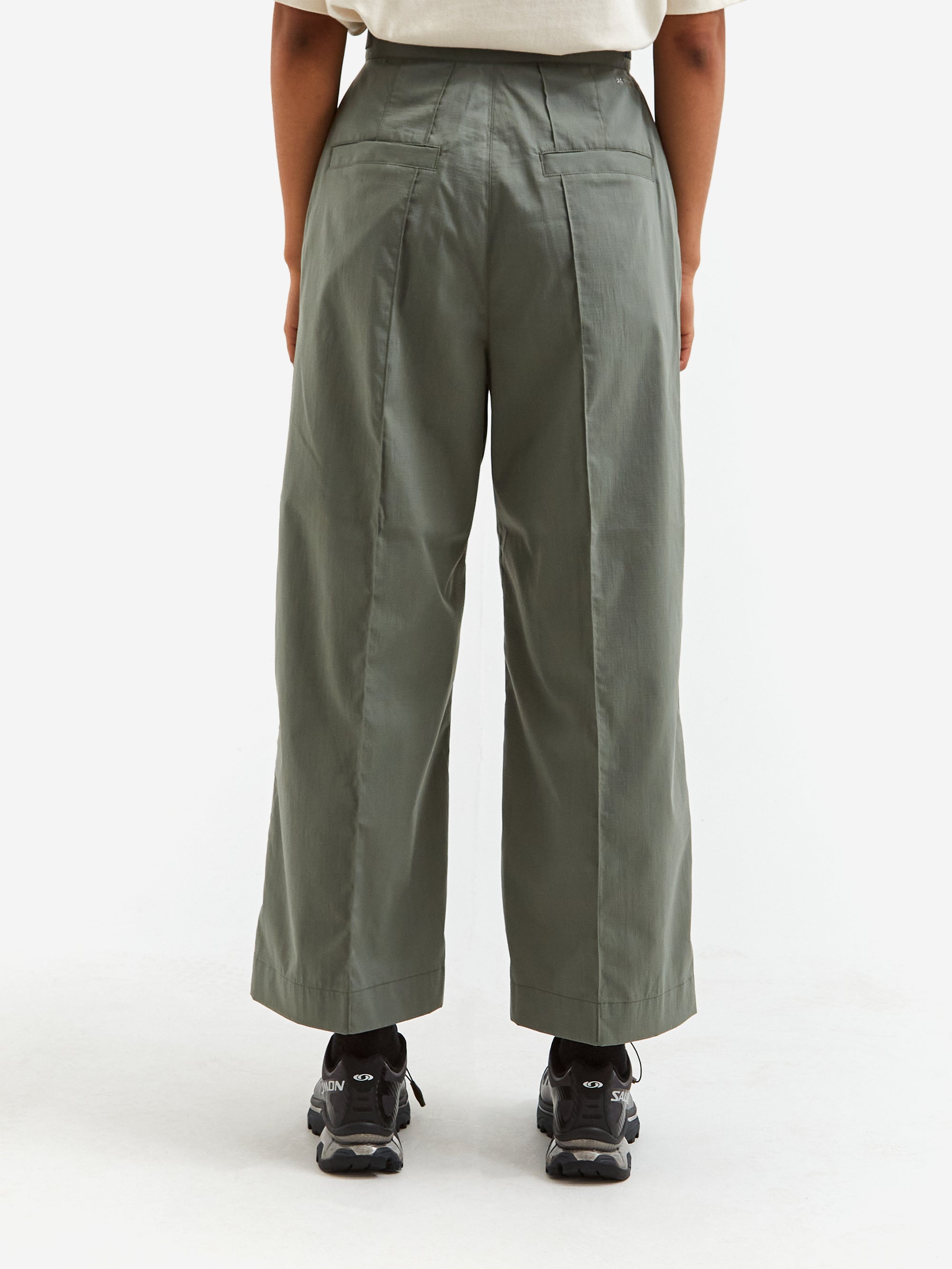 Snow Peak FR Stretch Wide-Leg Pants - Foliage