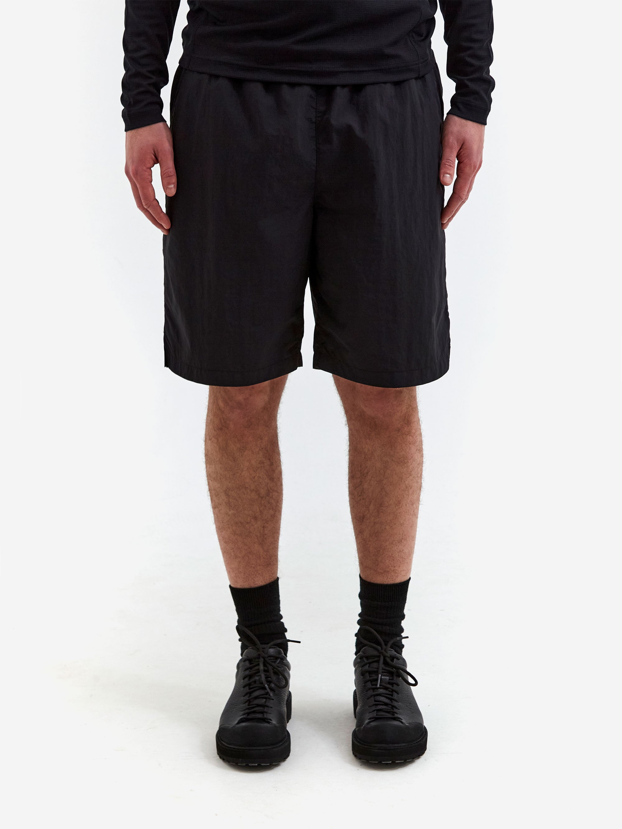 Snow Peak Nylon Tussah 2Way Shorts - Black – Goodhood