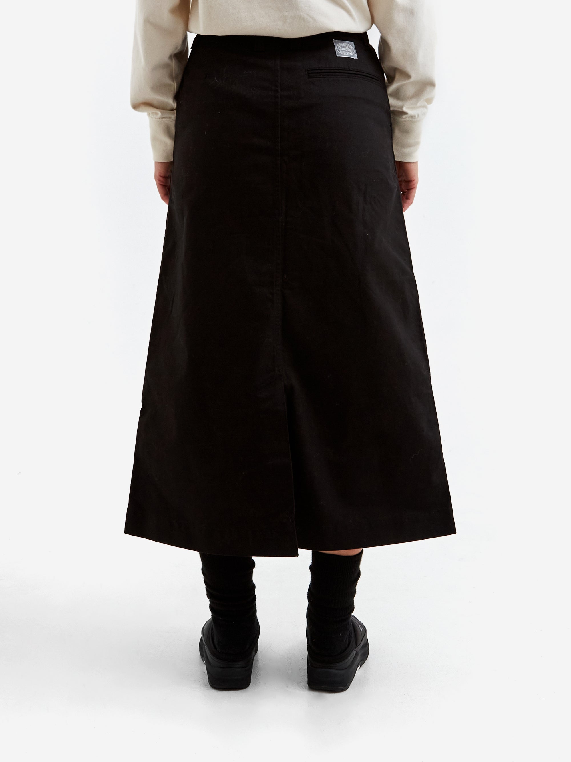 Snow Peak TAKIBI Chino Skirt - Black – Goodhood