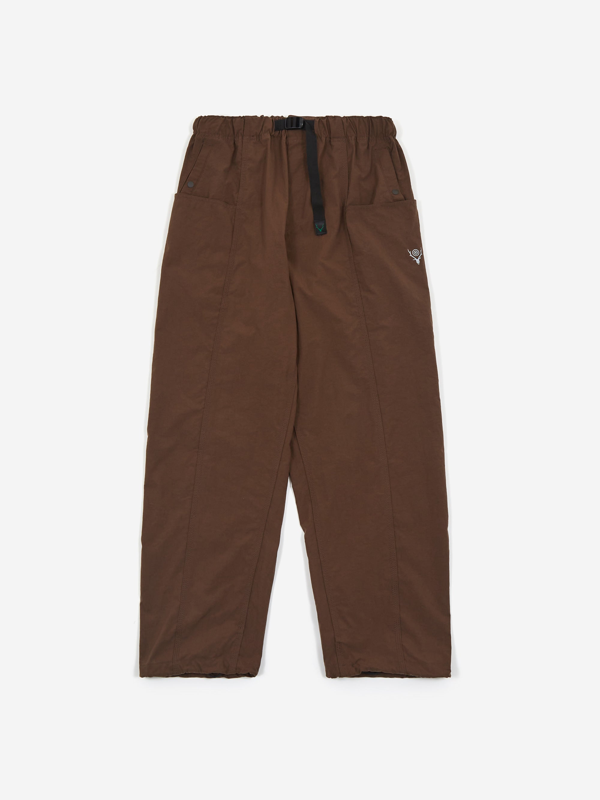South2 West8 Belted C.S. Pant - Nylon Oxford - Brown