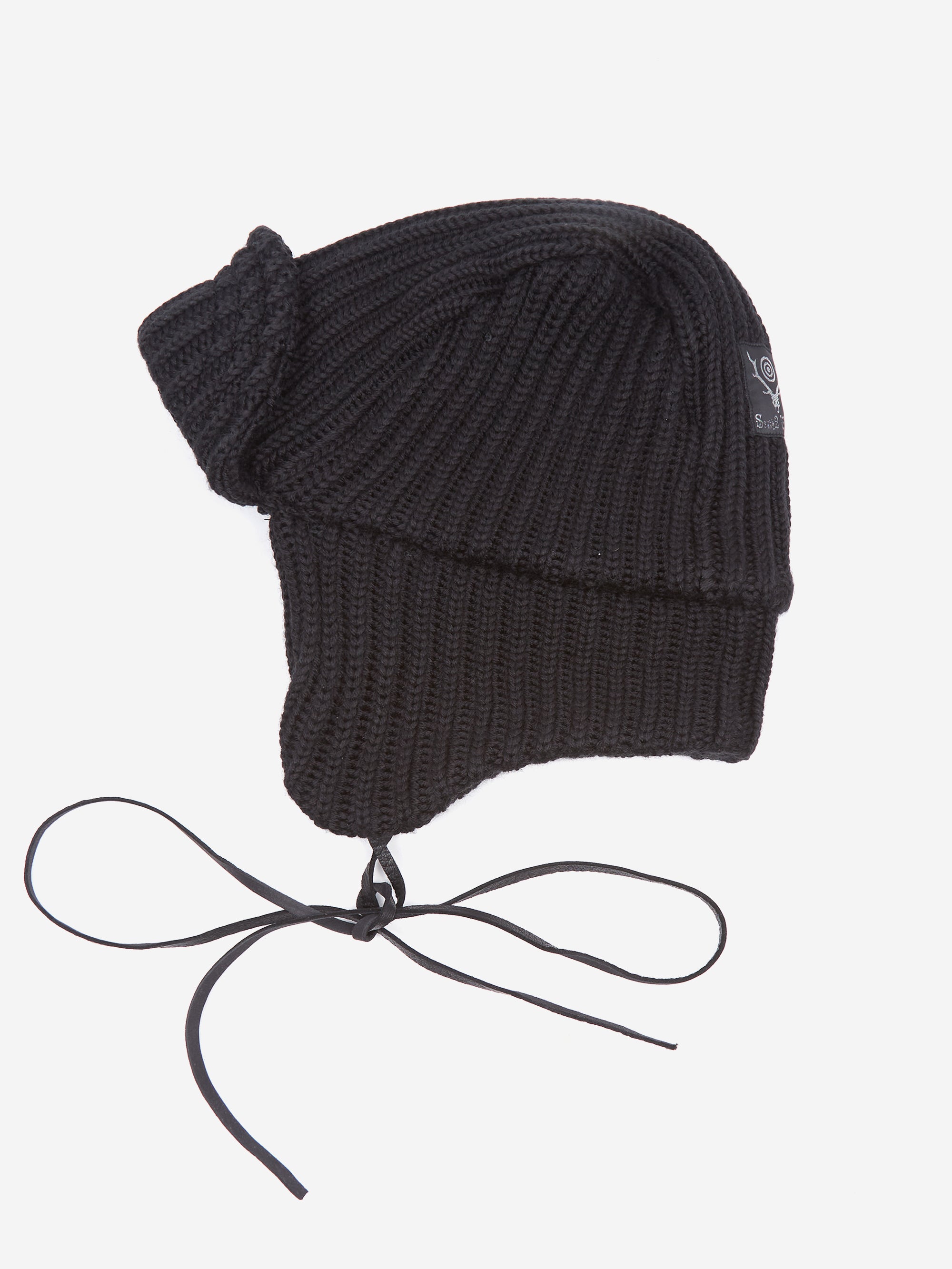 South2 West8 Bomber Cap W - W/A Knit - Black – Goodhood