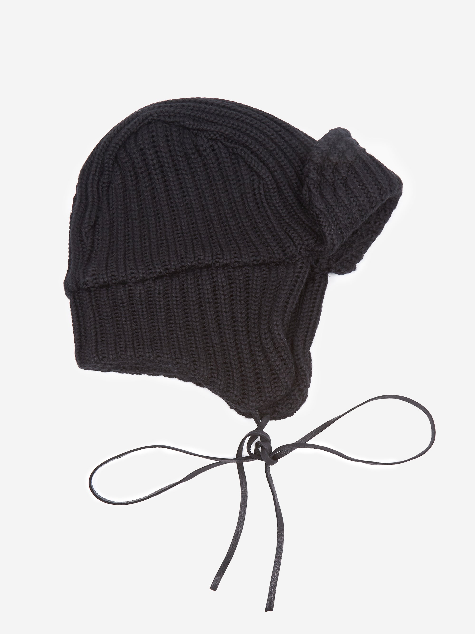 South2 West8 Bomber Cap W - W/A Knit - Black – Goodhood