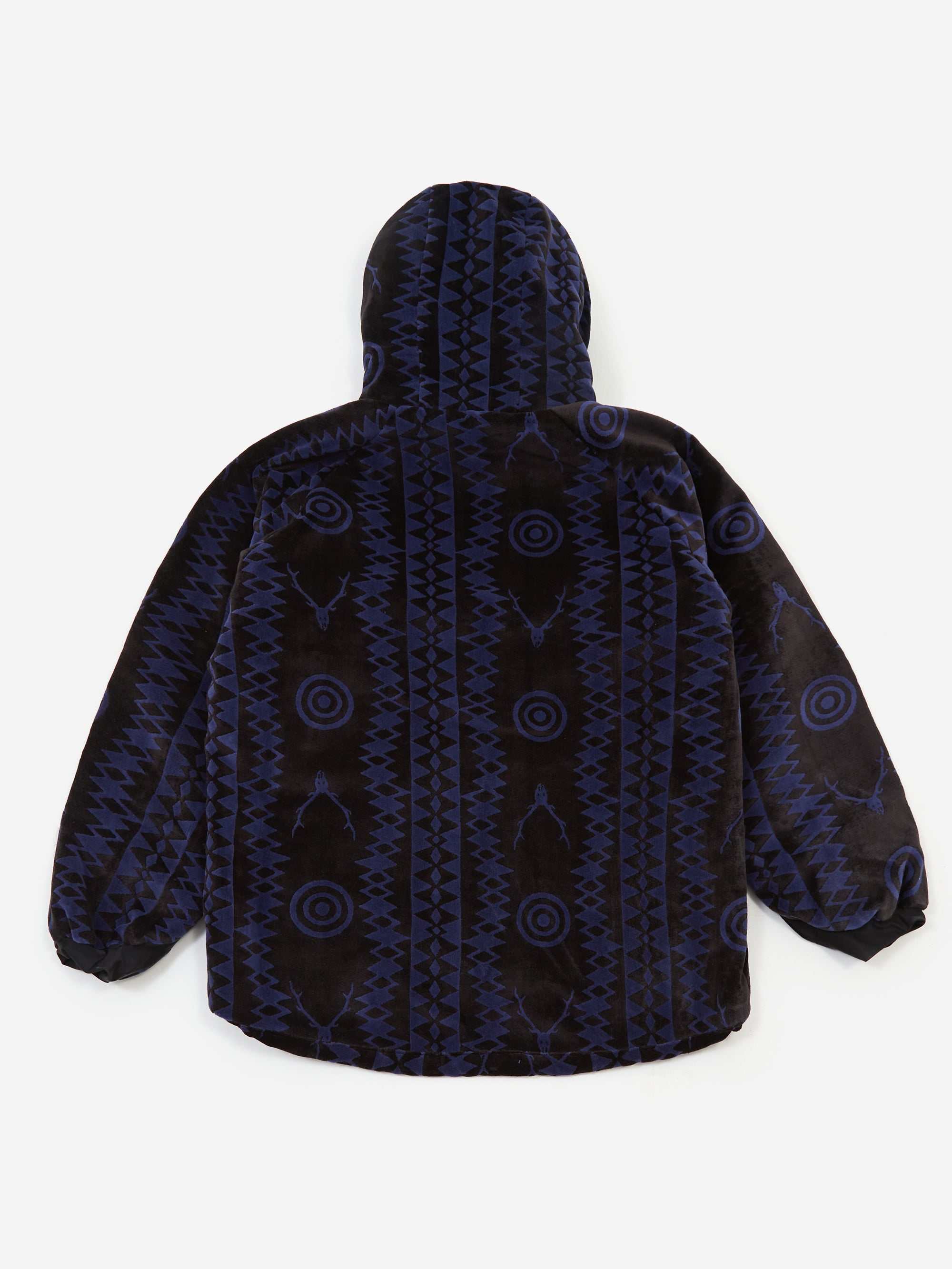 South2 West8 Weather Effect Jacket - Black/Eggplant