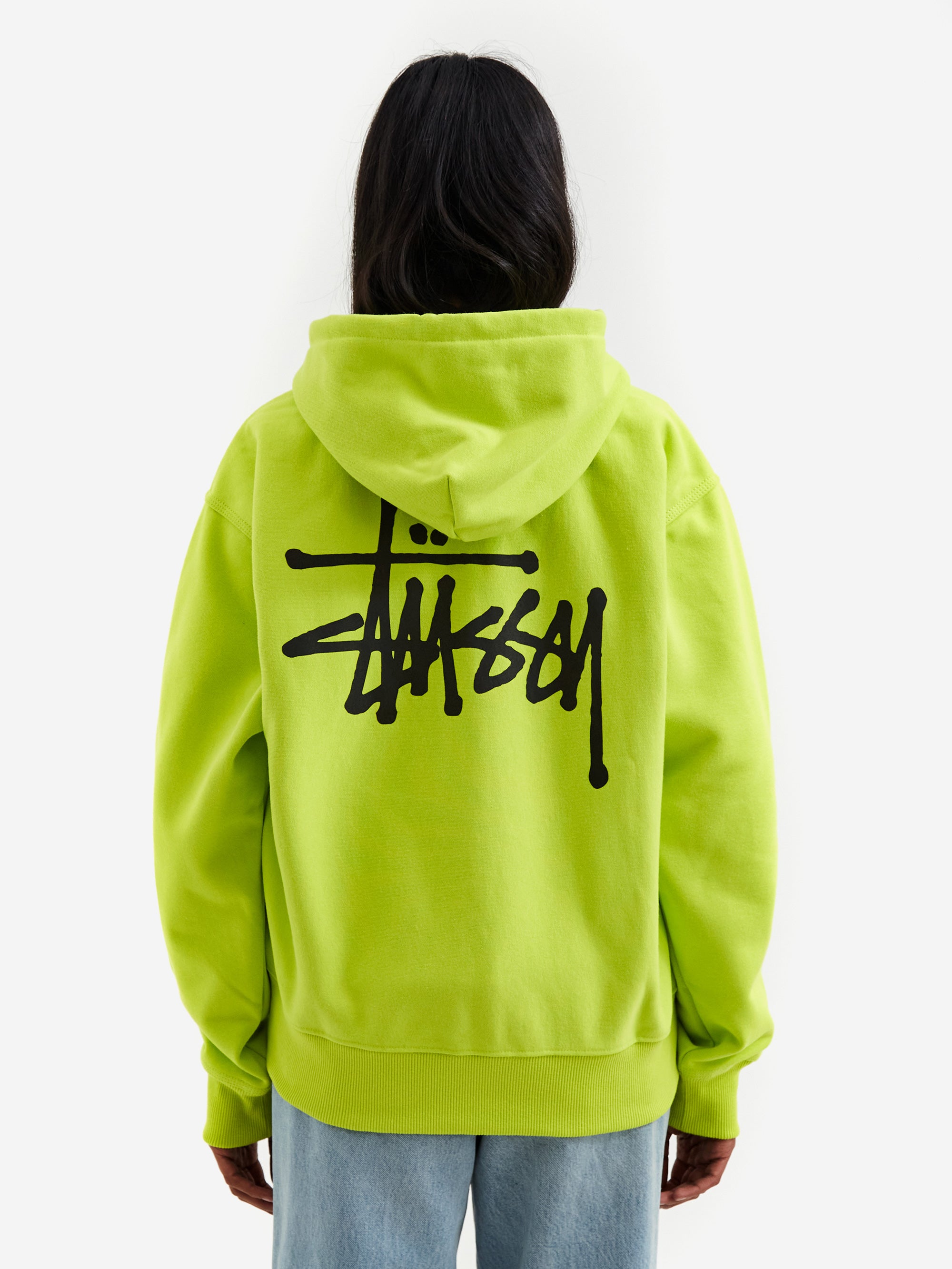 Stussy Basic Stussy Zip Hoodie – buy now at Asphaltgold Online Store!