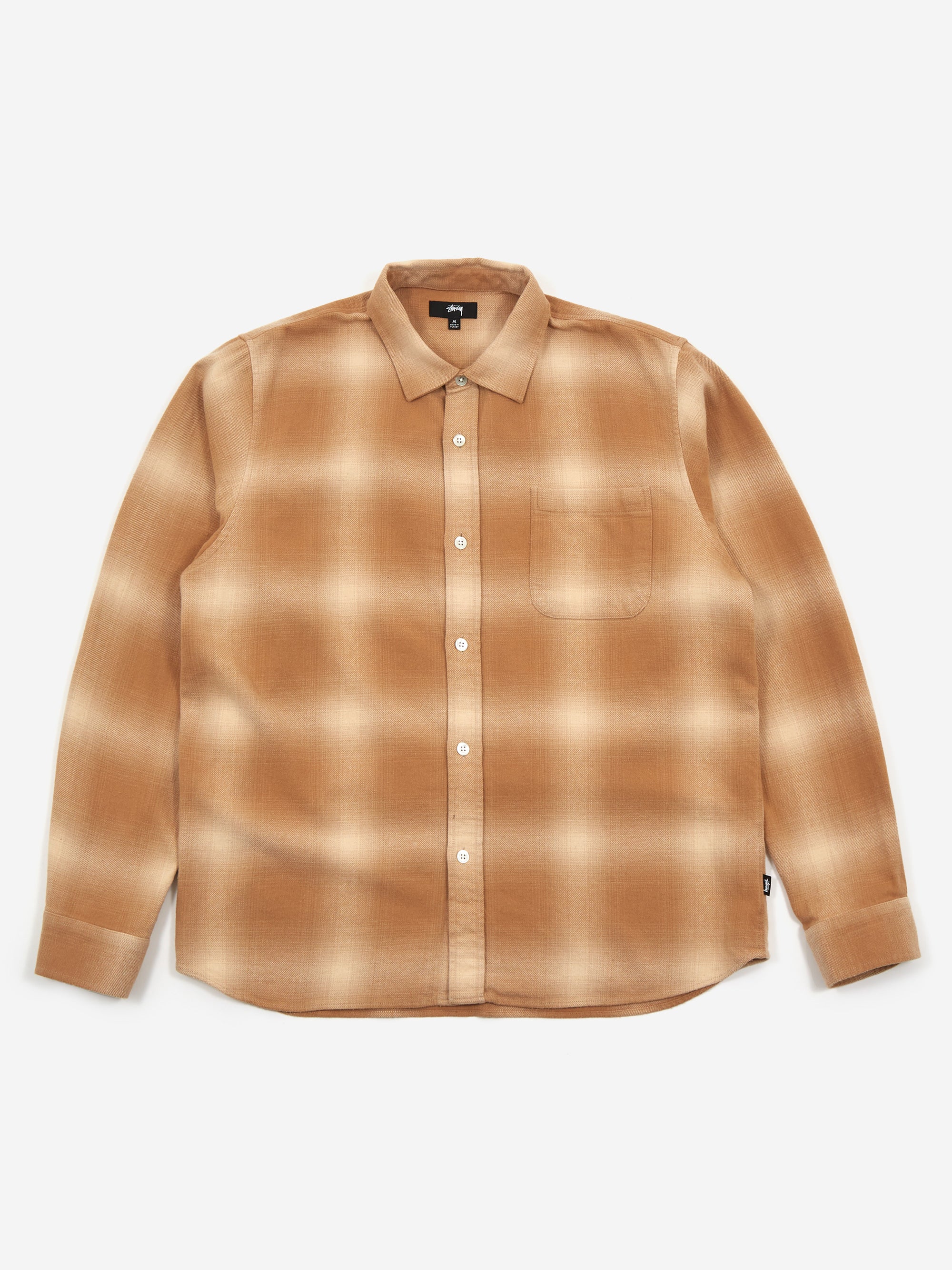 Stussy Bay Plaid Shirt - Tan – Goodhood