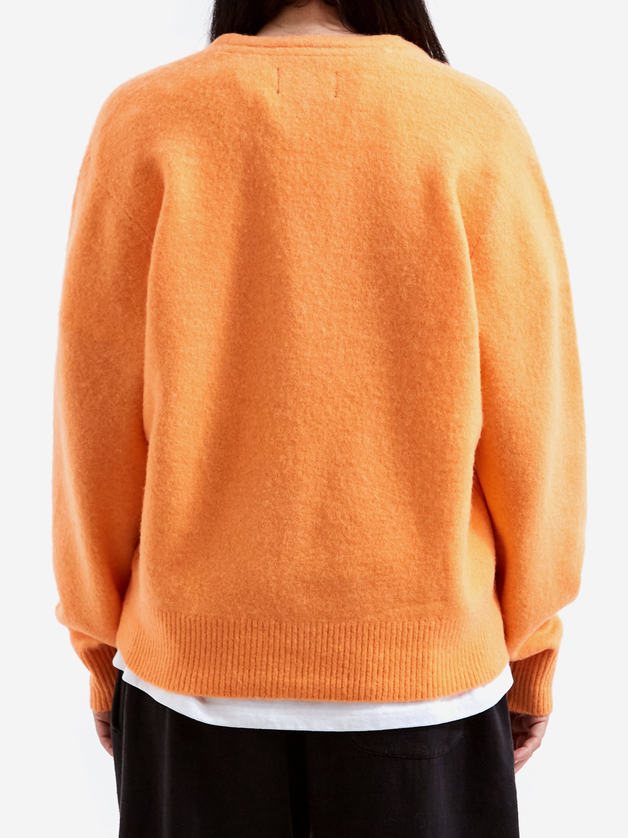 Orange Stüssy Brushed Cardigan