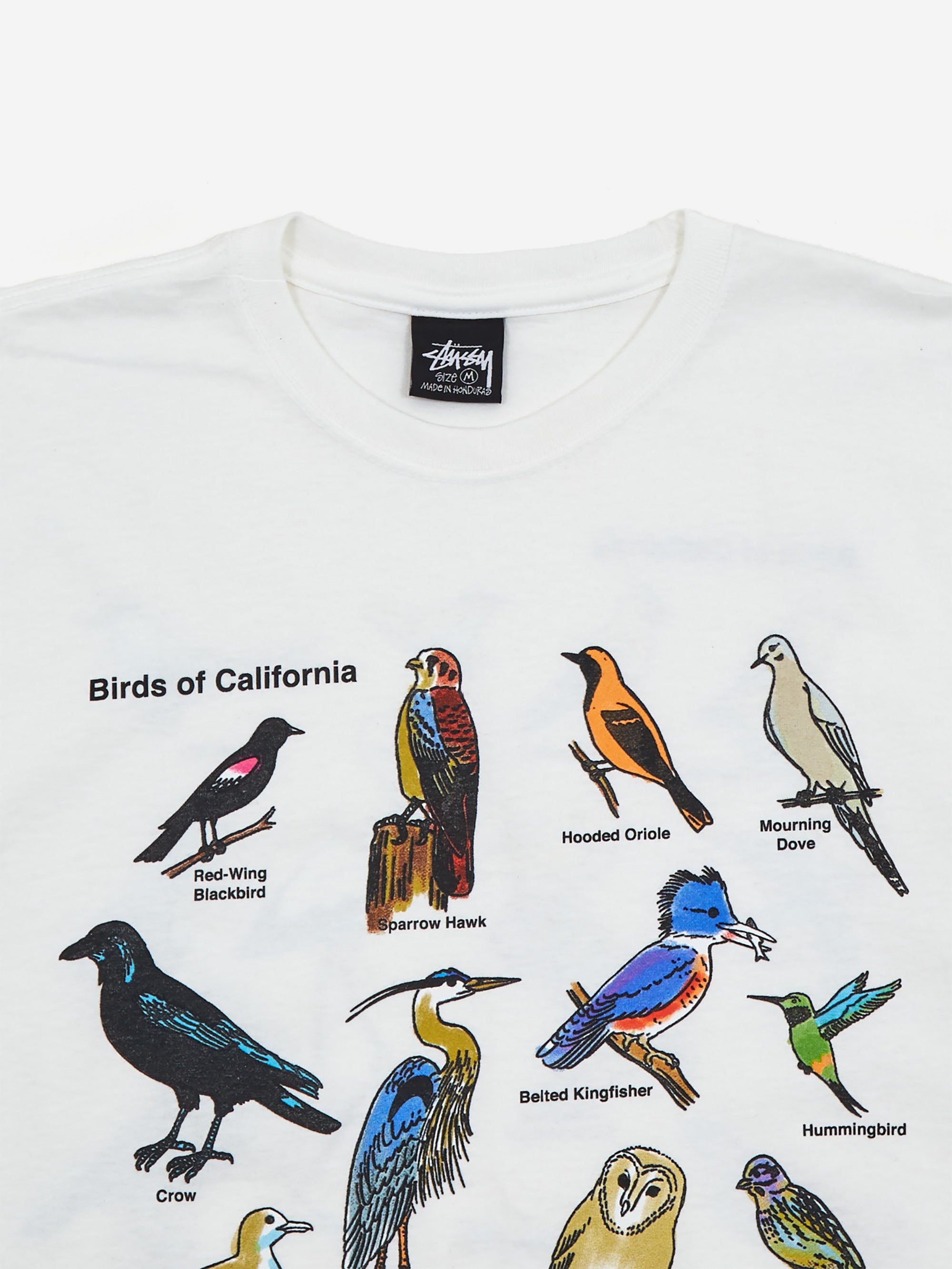 Stussy California Birds T-Shirt - White