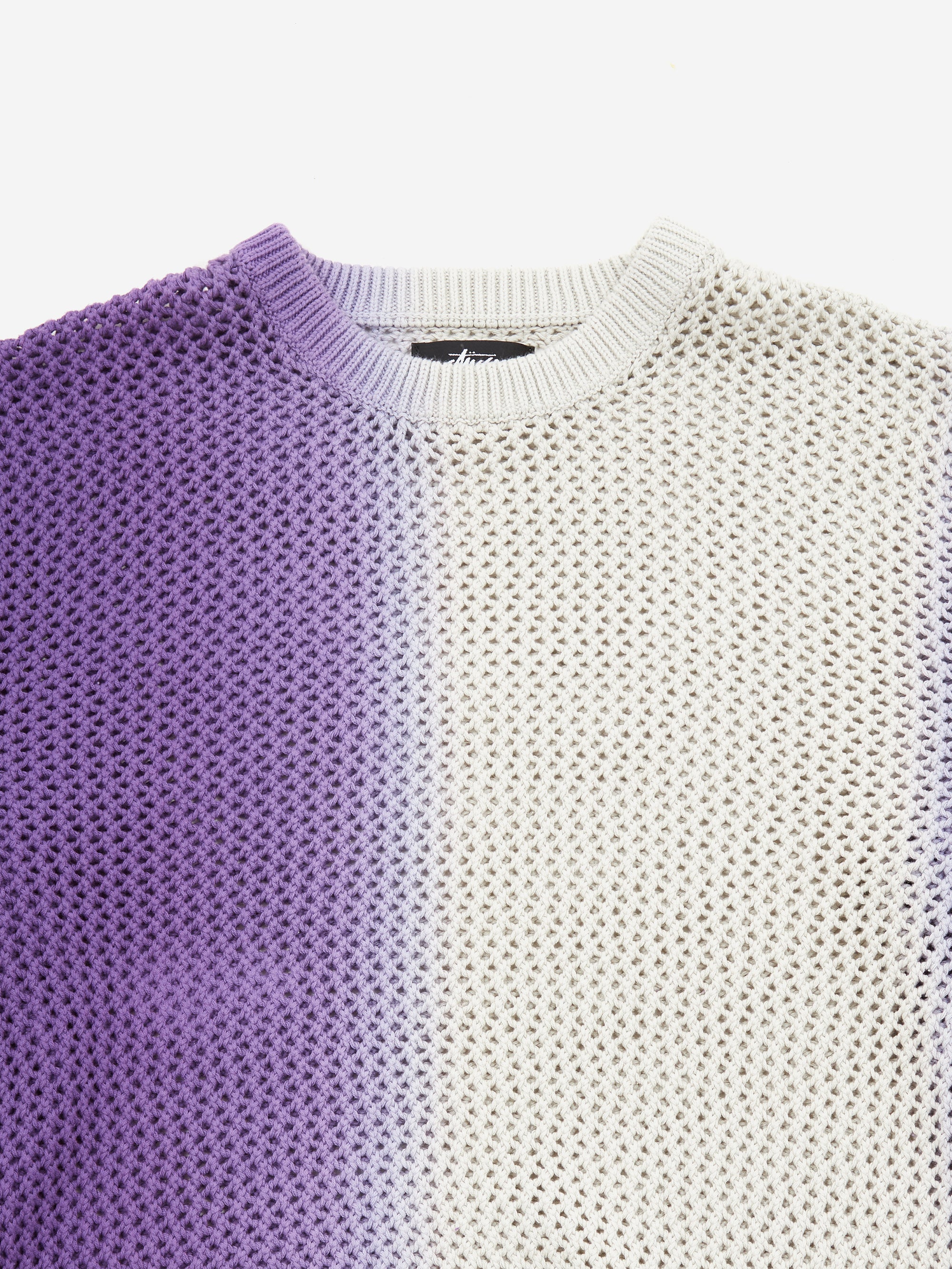 Stussy Dyed Loose Gauge Sweater - Purple – Goodhood