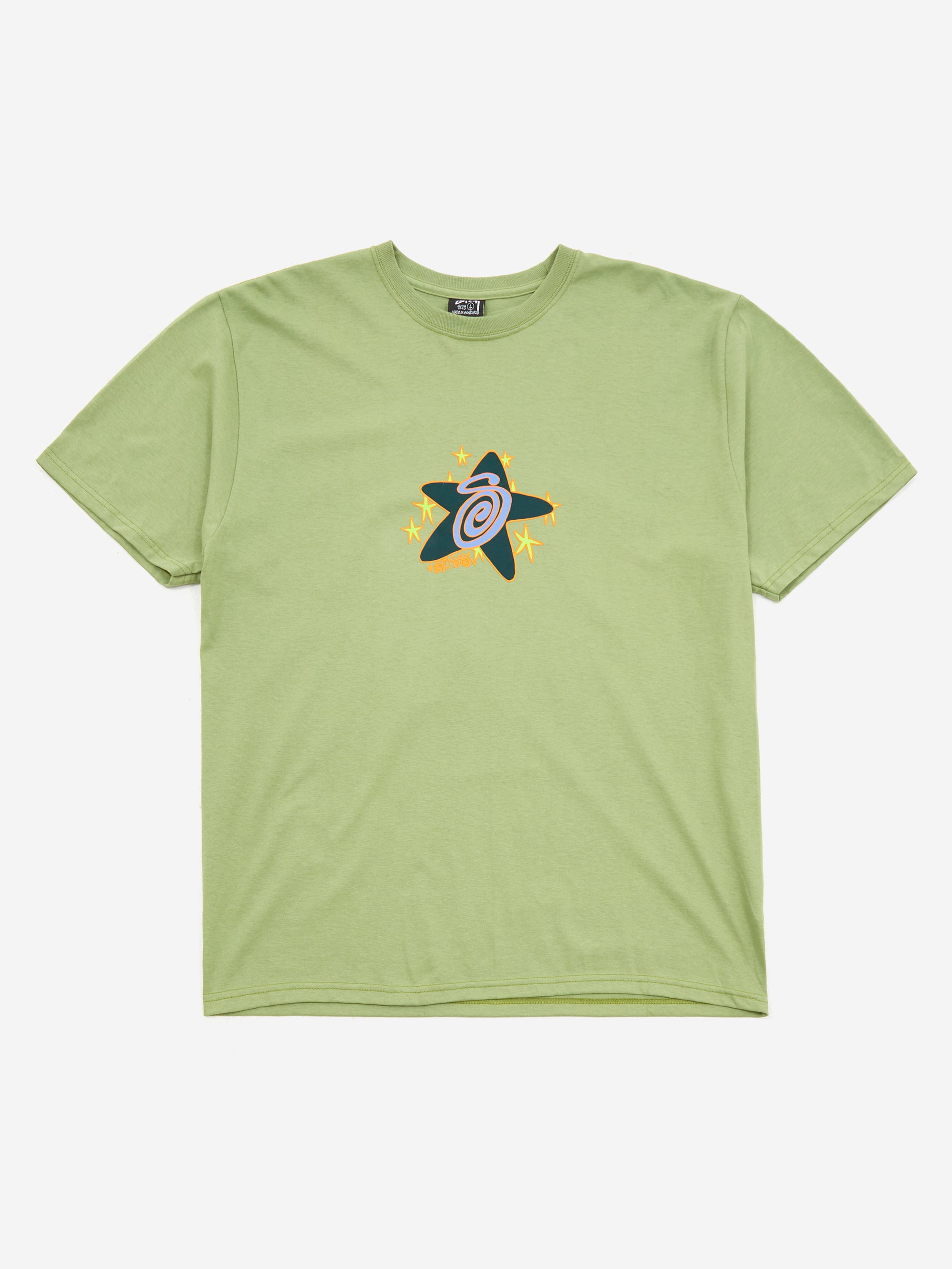Stussy Galaxy T-Shirt - Moss