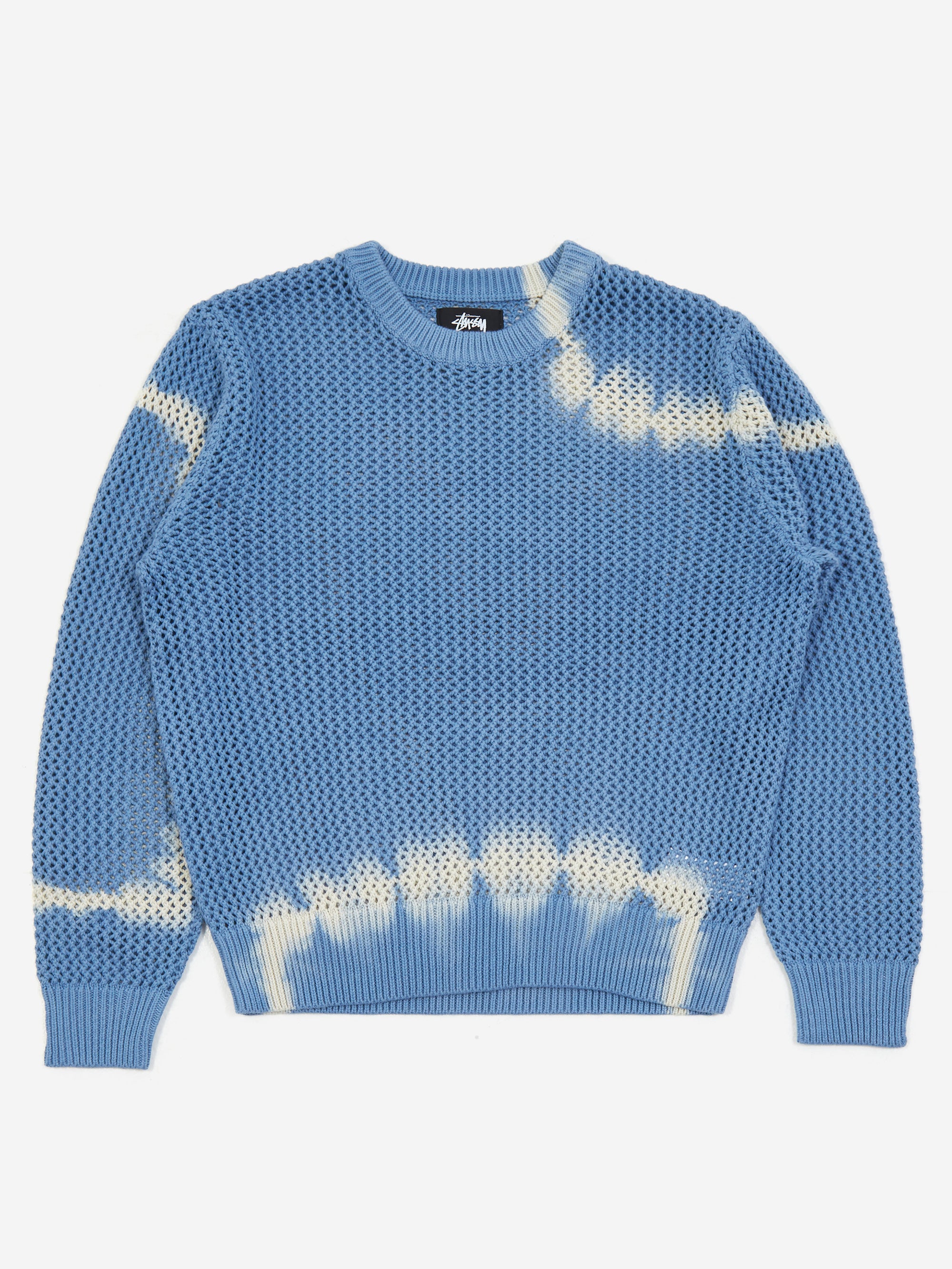 Stussy Pigment Dyed Sweater in Blue for Men