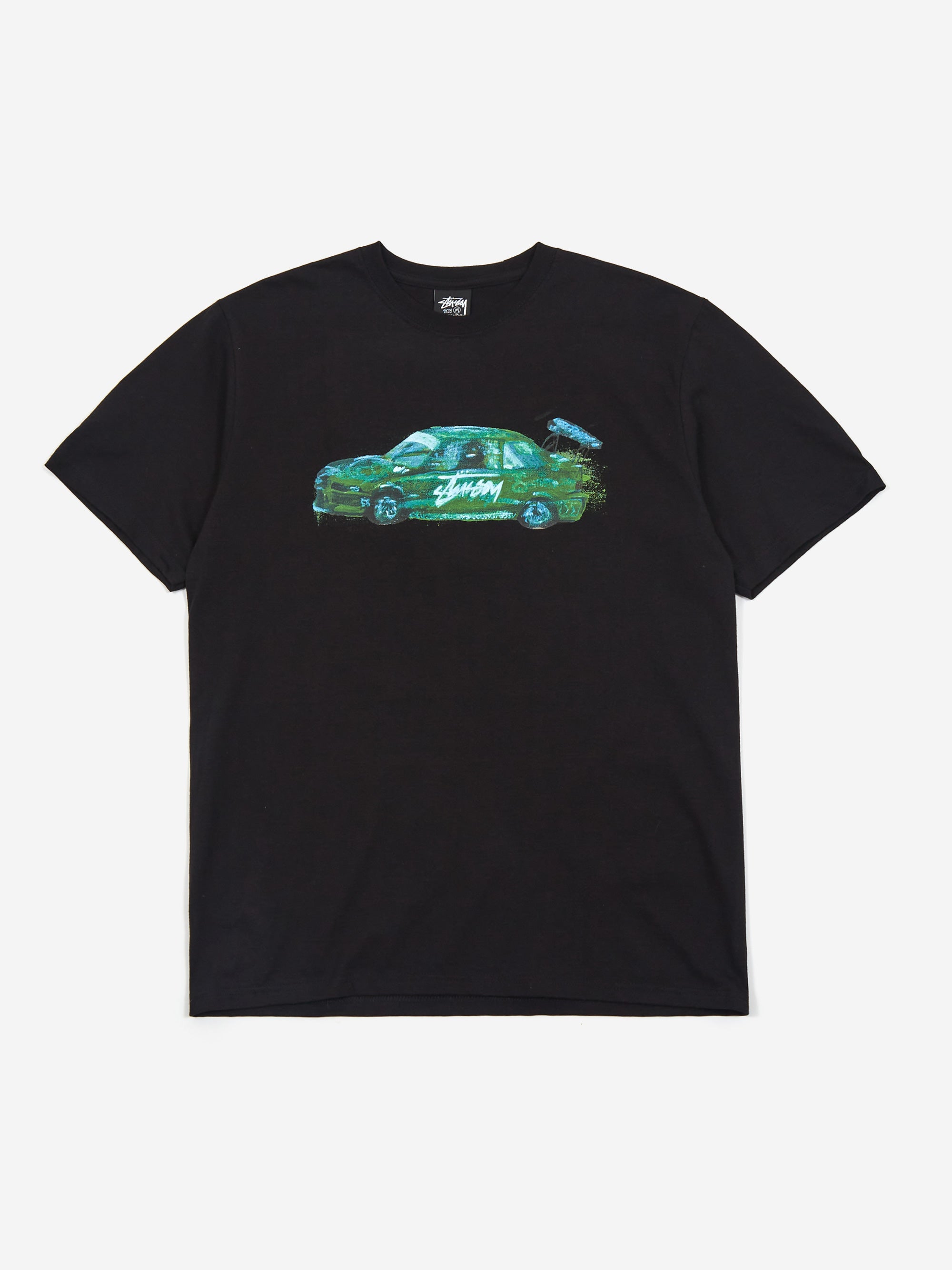 Stussy Racecar Tee Black L - Tシャツ/カットソー(半袖/袖なし)