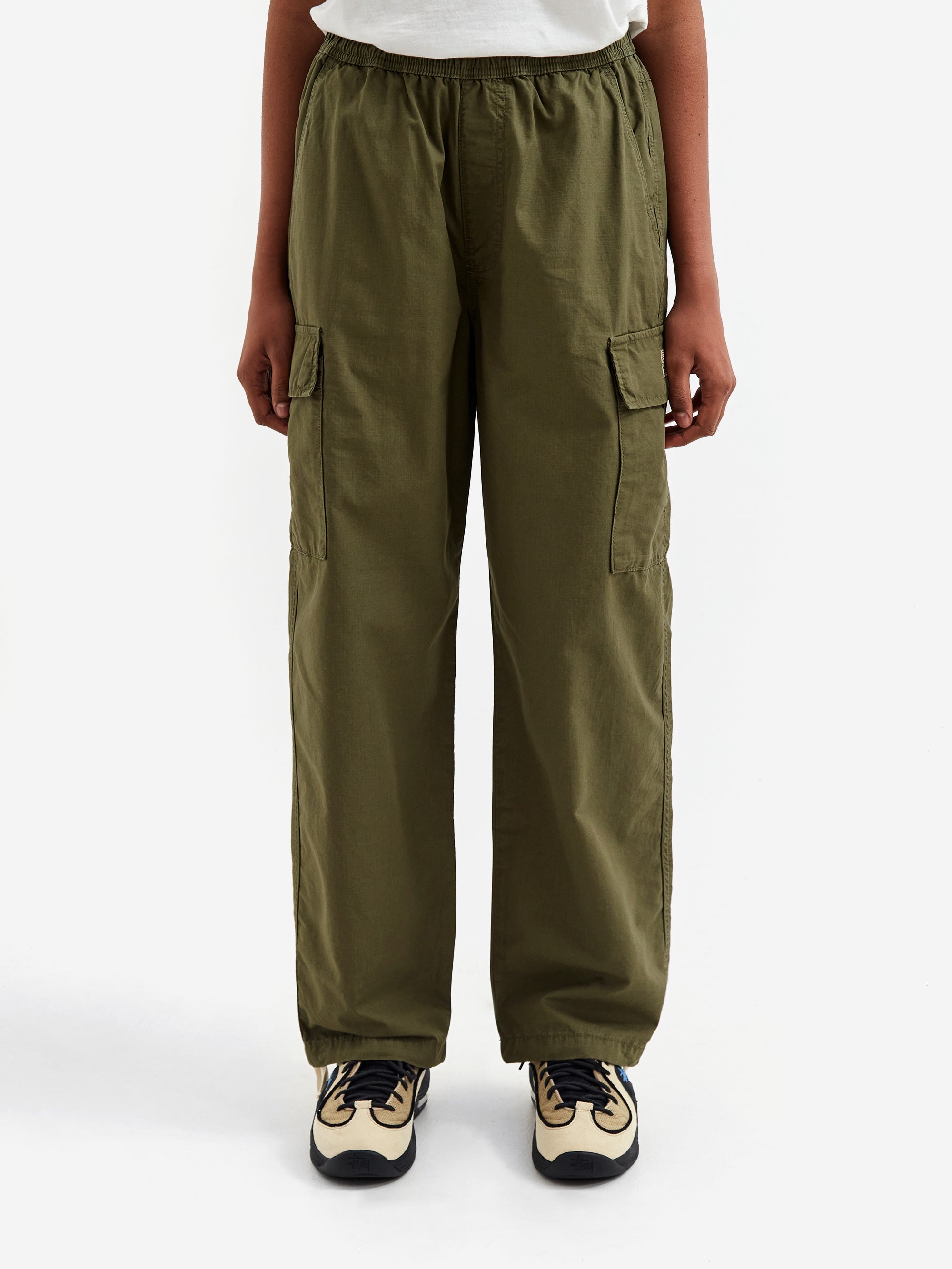 Stussy Ripstop Cargo Beach Pant - Olive – Goodhood