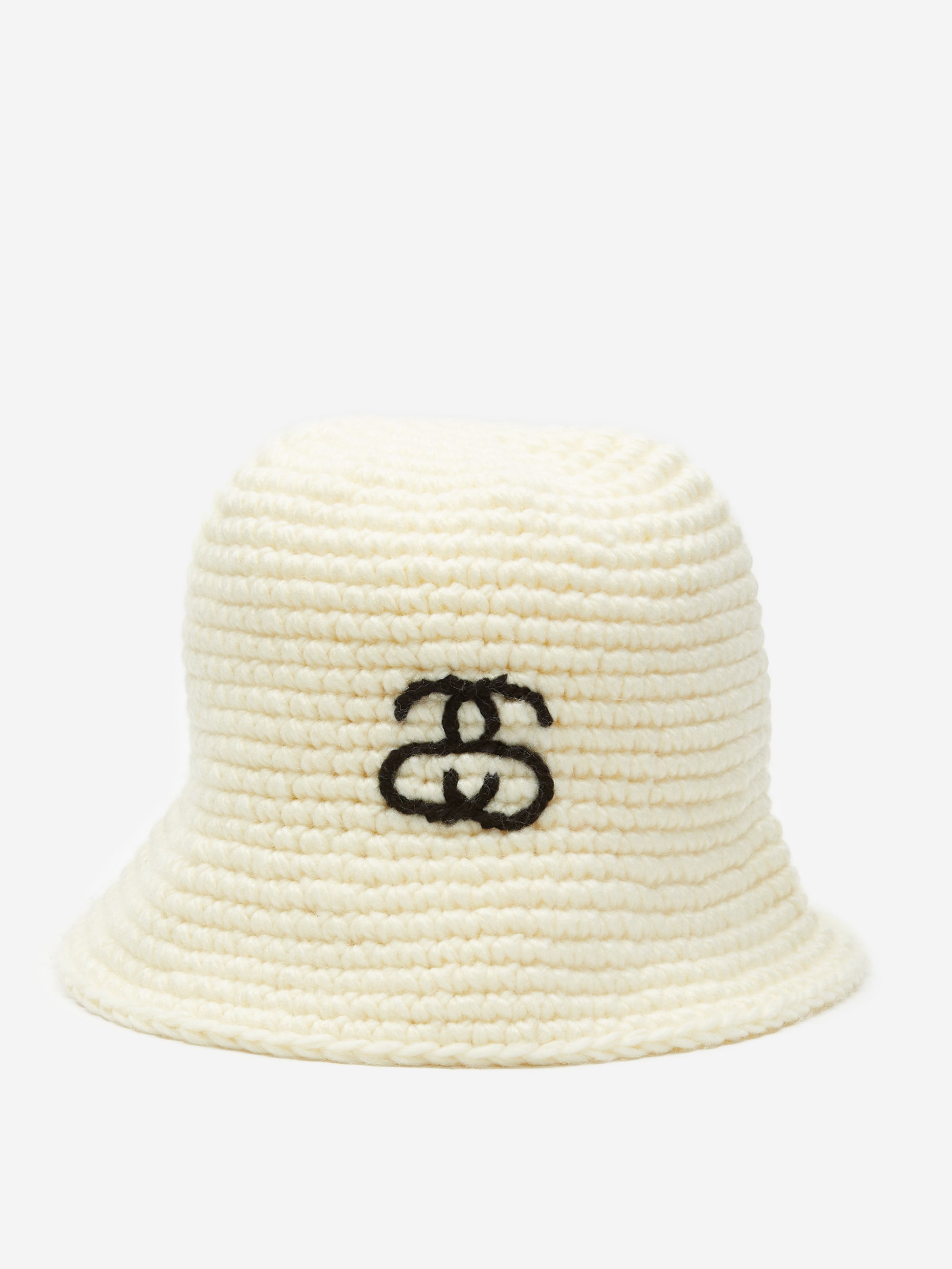 Stussy SS Link Knit Bucket Hat - Bone