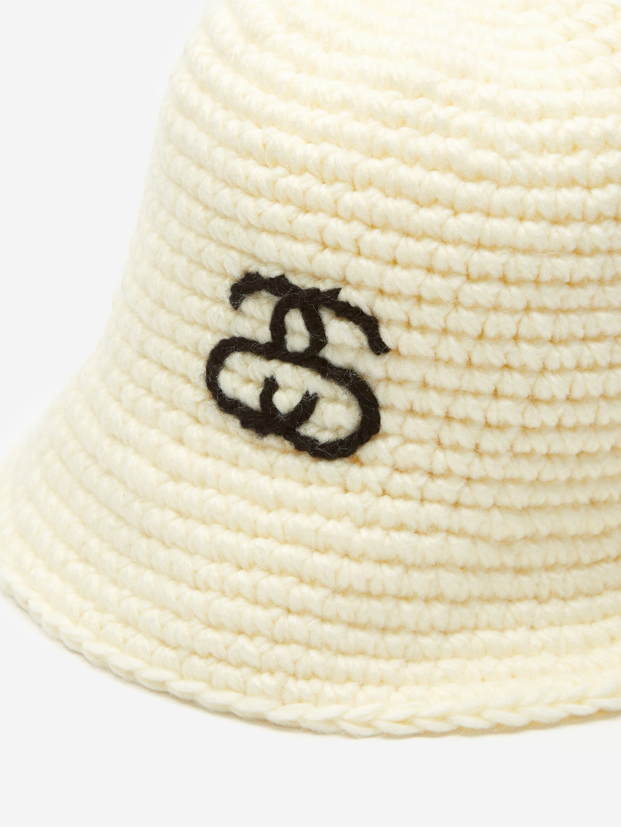 Stussy SS Link Knit Bucket Hat - Bone – Goodhood