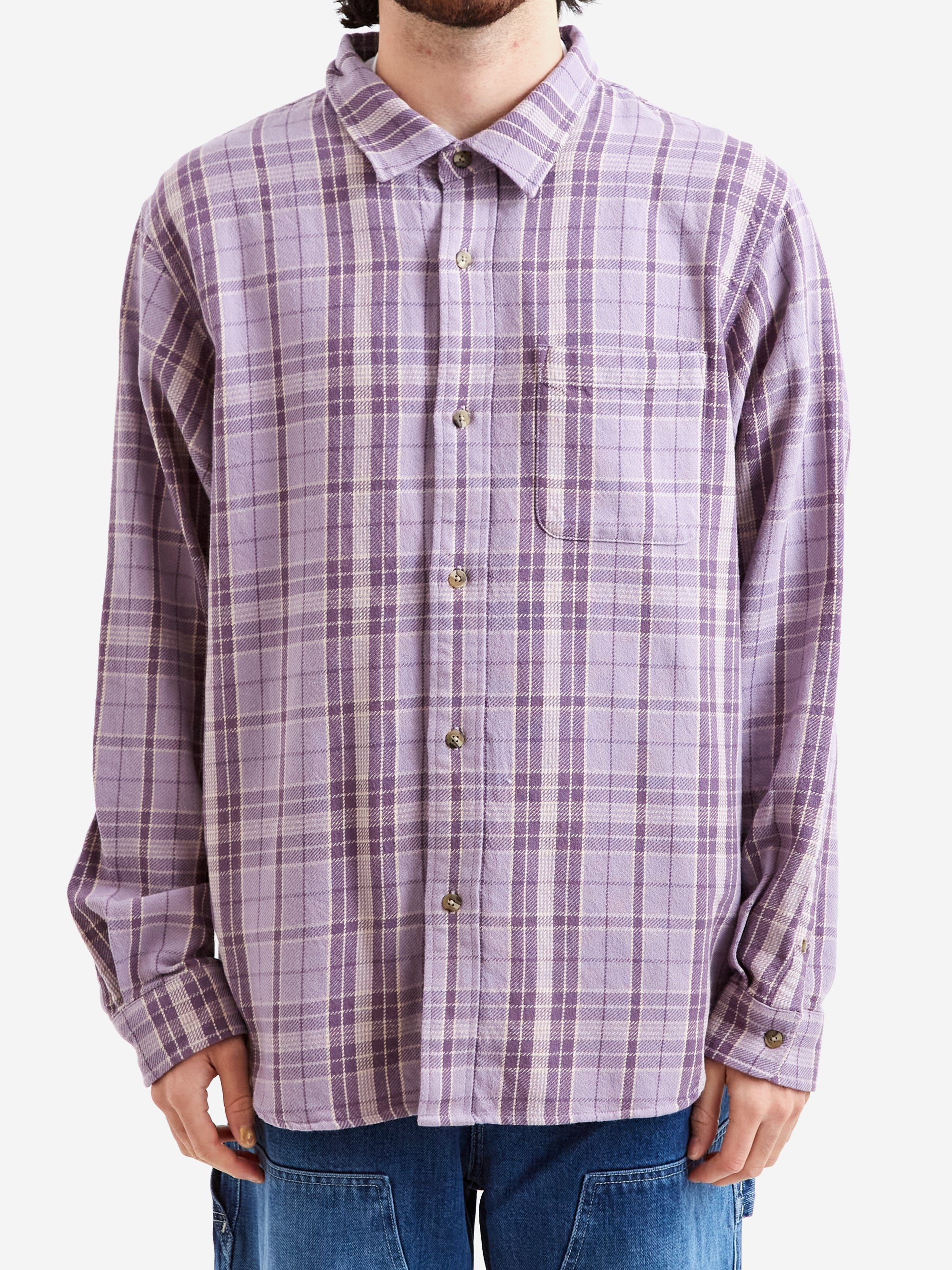 Stussy stones discount plaid shirt