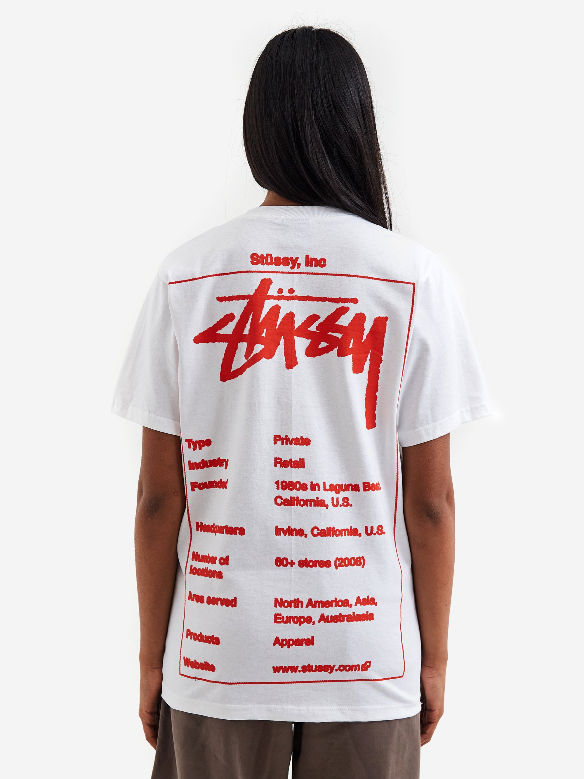 Stussy Wiki T-Shirt - White – Goodhood