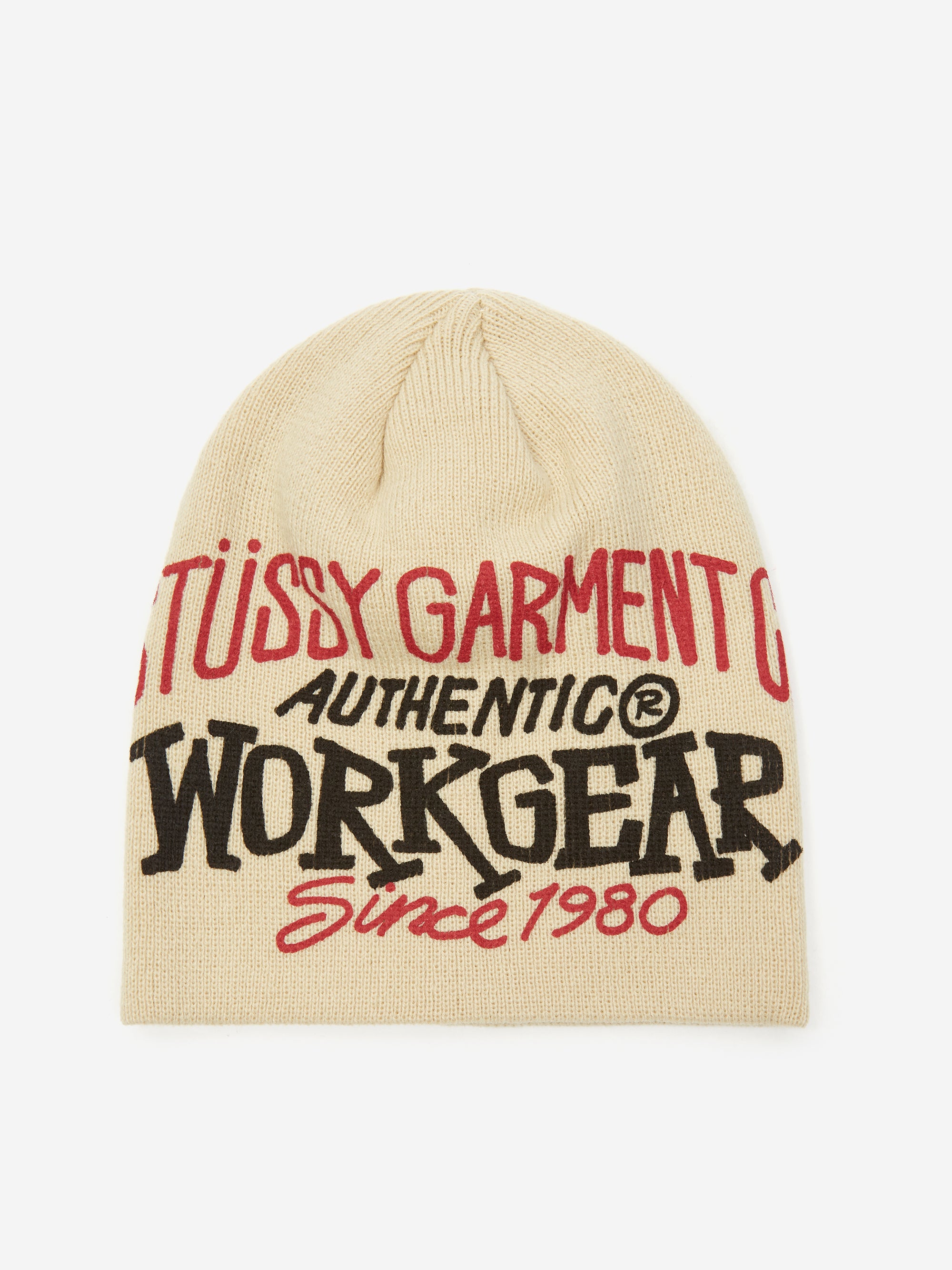 Stussy Workgear Print Skullcap Bone – Goodhood