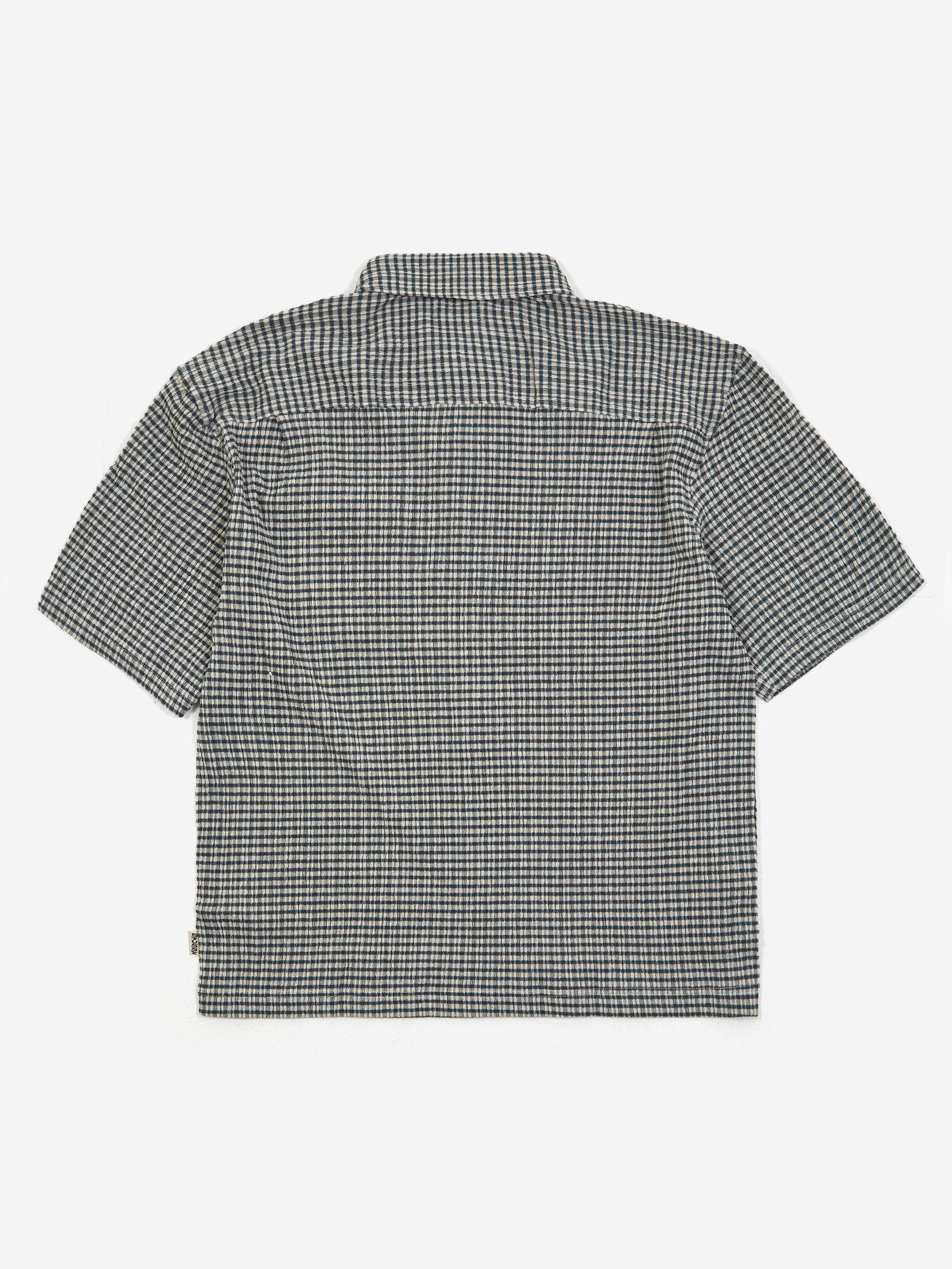 Stussy Wrinkly Gingham Short Sleeve Shirt - Green – Goodhood