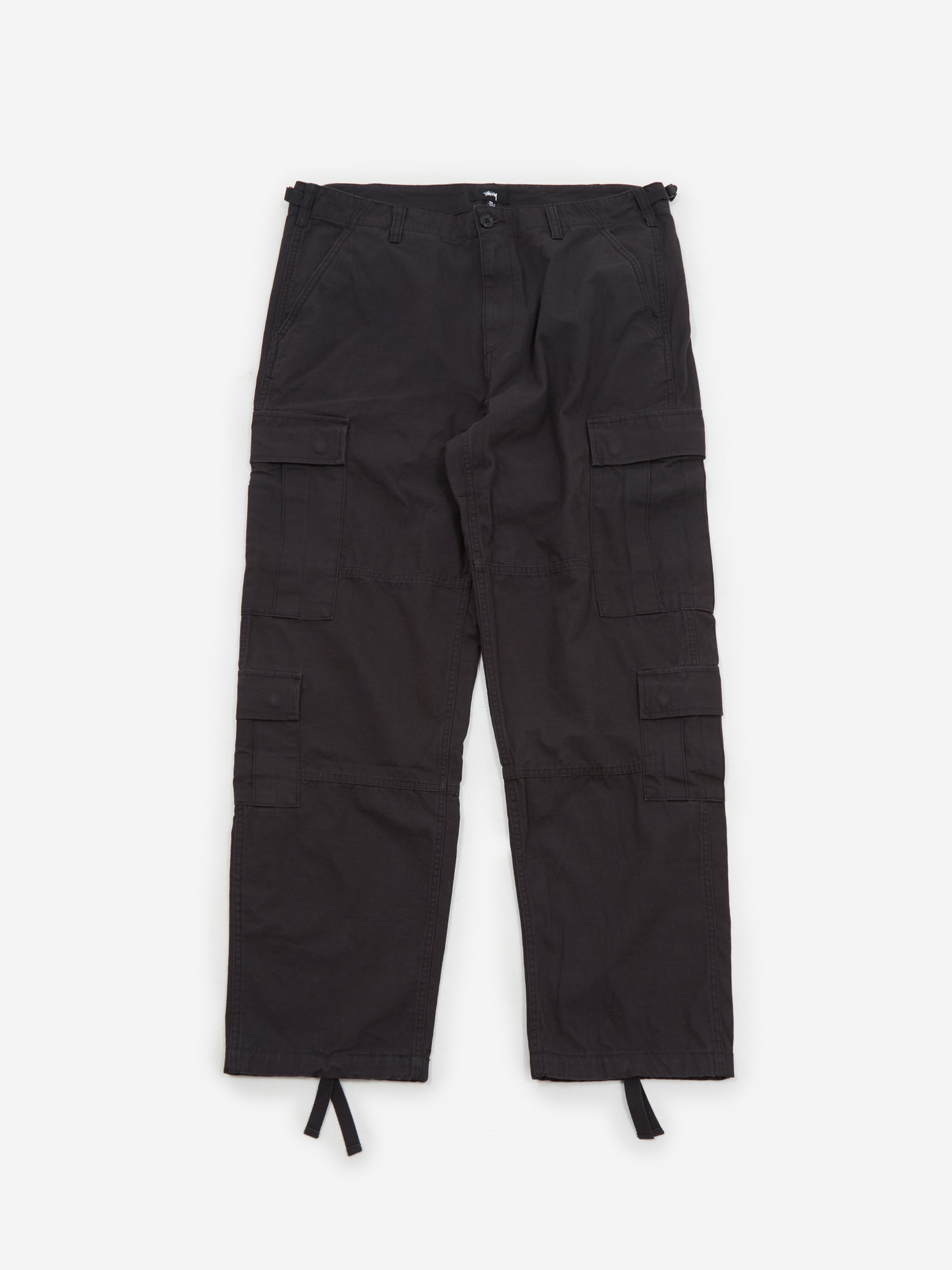 Stüssy Surplus Cargo Pant Ripstop - Black