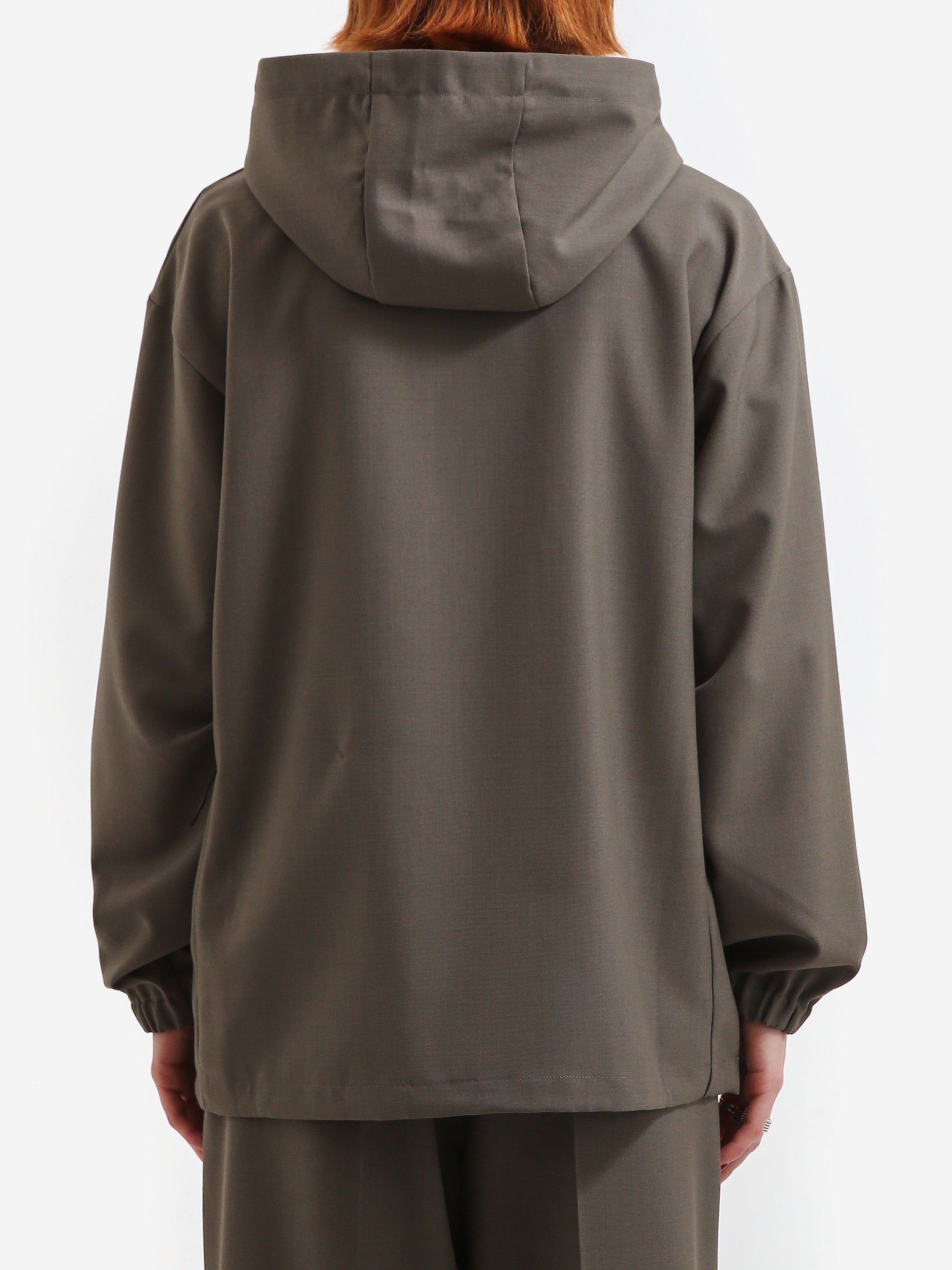 【 Peak】Hybrid Wool Hoodie Snow Peak Hybrid Wool Hoodie - Olive – Goodhood