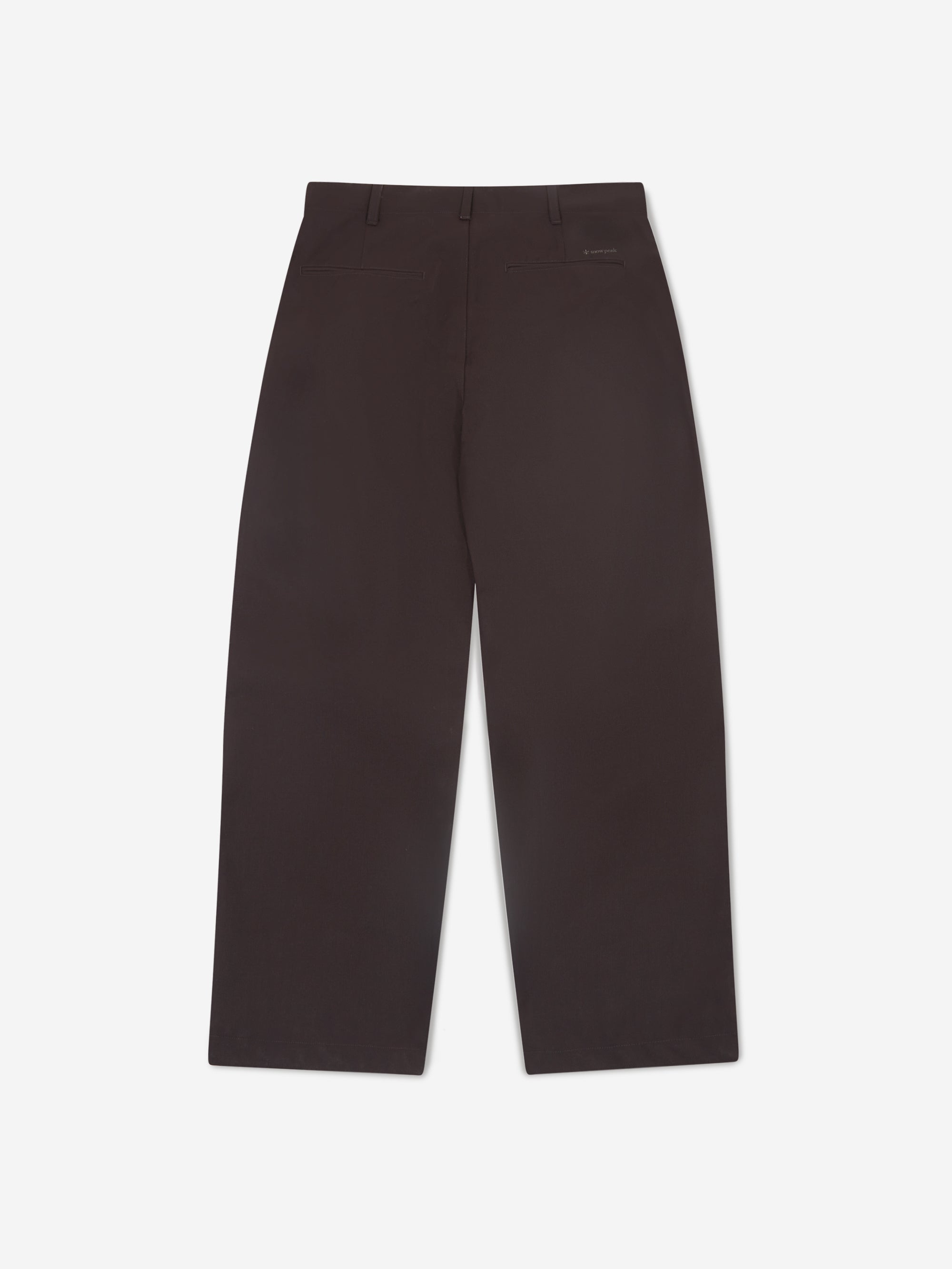 Snow Peak Hybrid Wool Trousers - Dark Brown – Goodhood