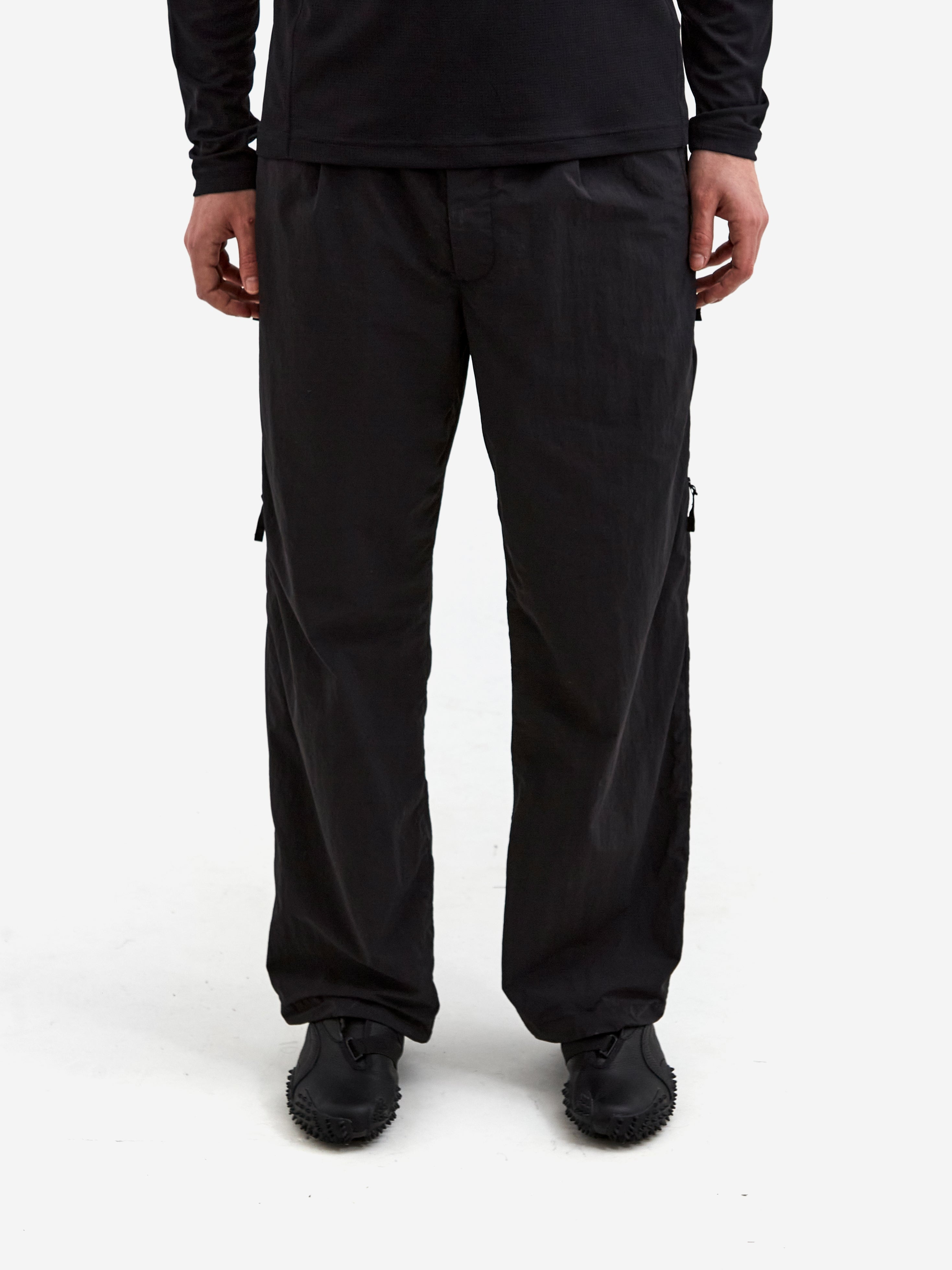 Snow Peak Nylon Tussah Utility Storage Pants - Black – Goodhood