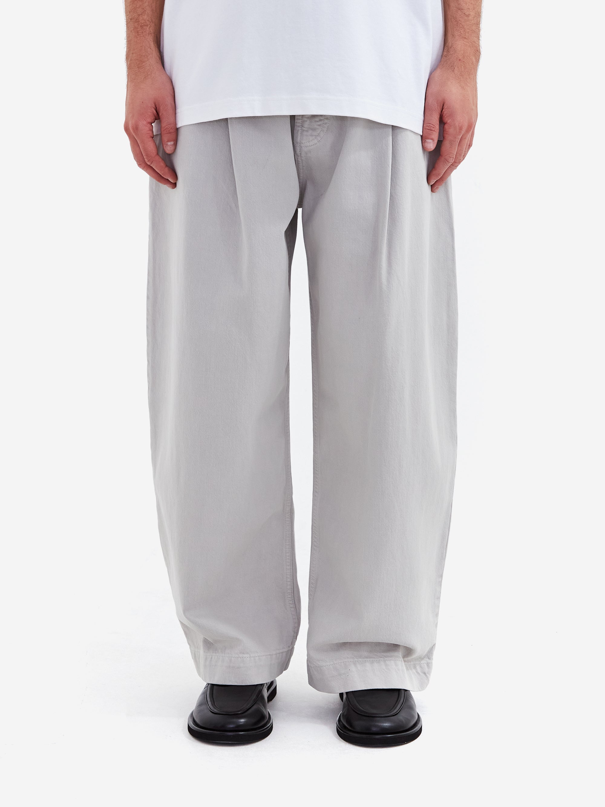 Studio Nicholson Puch Denim Pant - Bone Grey