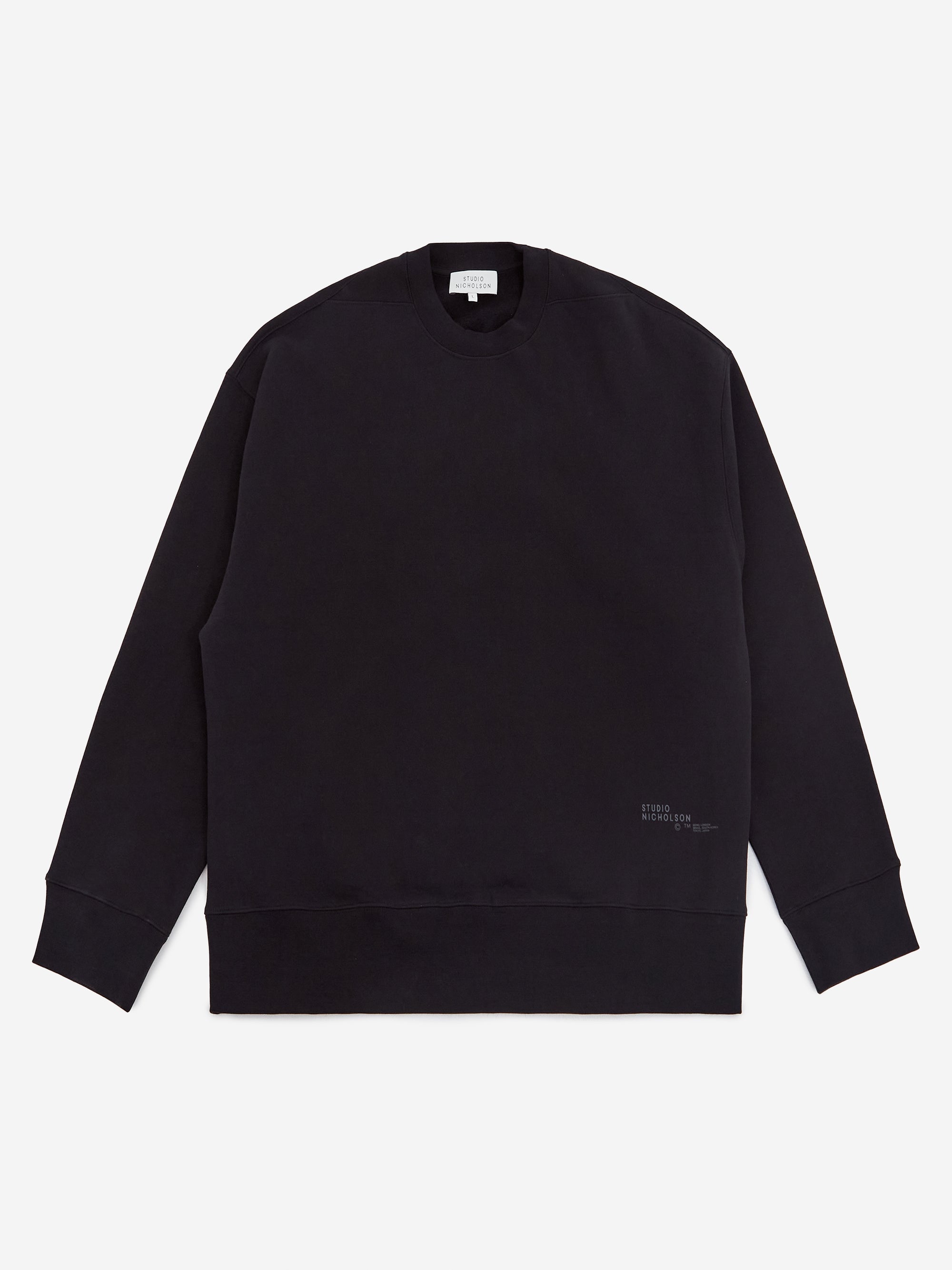 Studio Nicholson Jersey Back Fleece BEAMS STUDIO NICHOLSON SWEAT