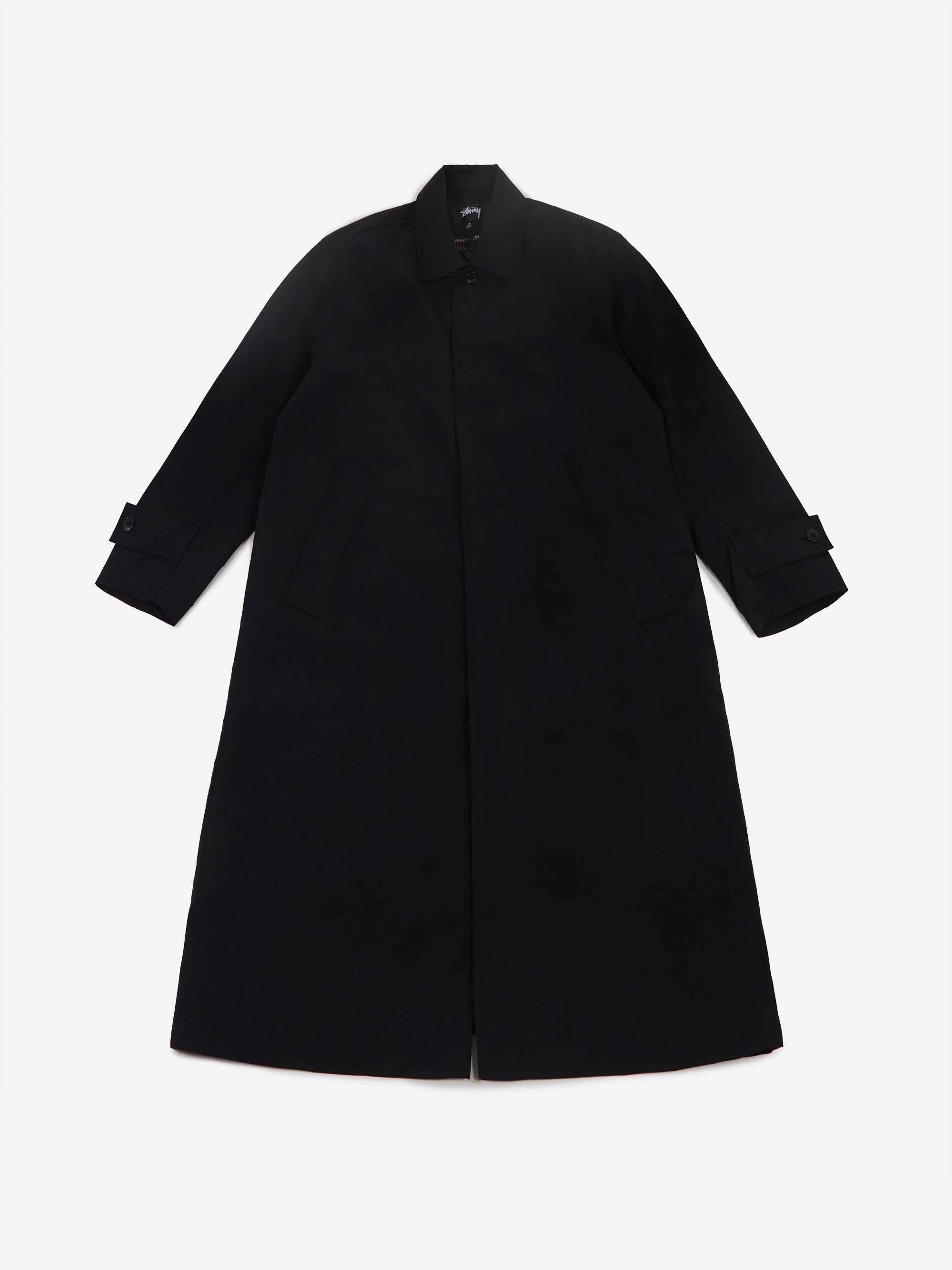 Stussy All Season Trench W - Black – Goodhood