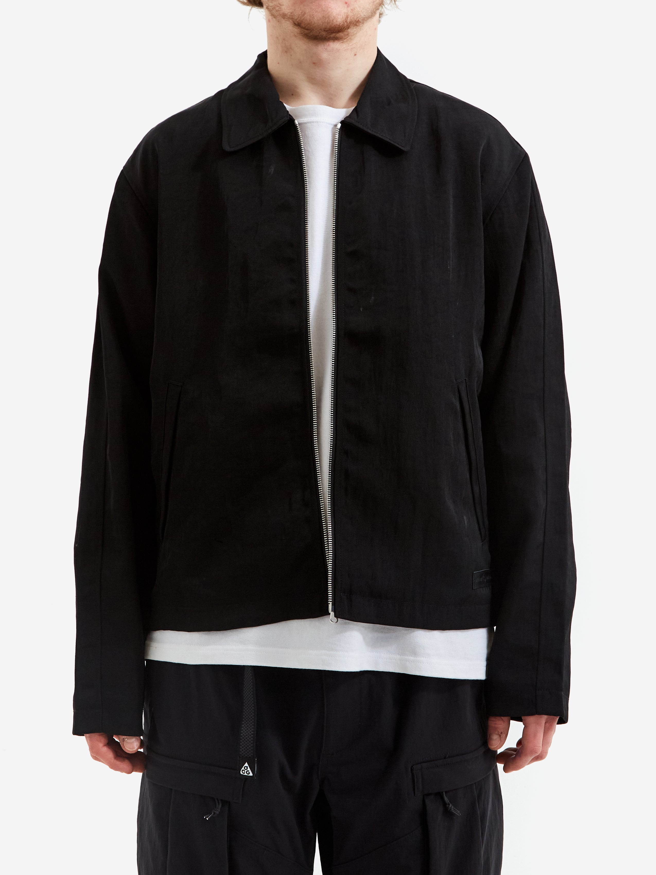 Stussy Club Jacket SS Link - Black – Goodhood