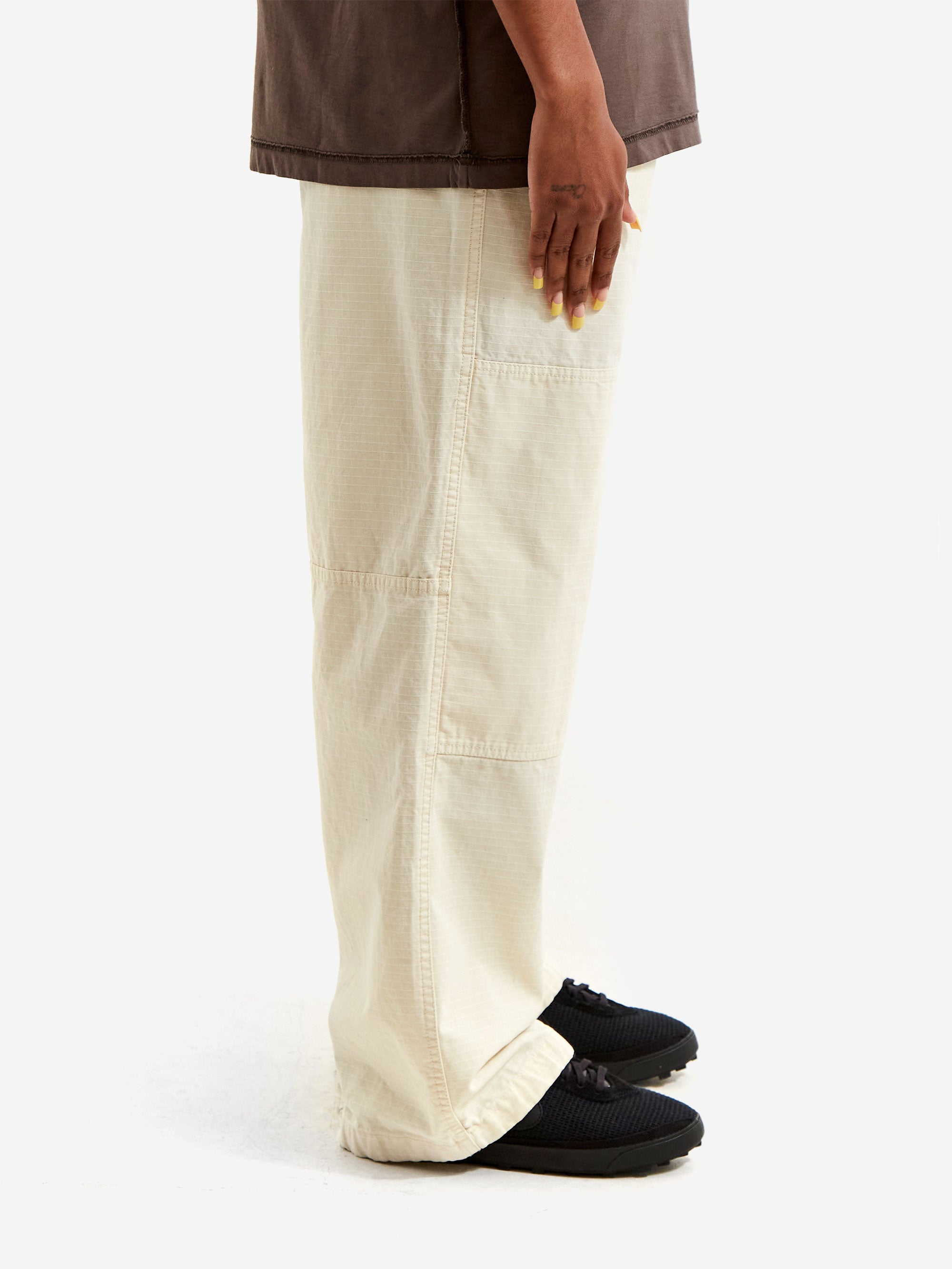 Stussy Field Pant W - Bone – Goodhood STUSSY UNIFORM PANT COTTON WHITE