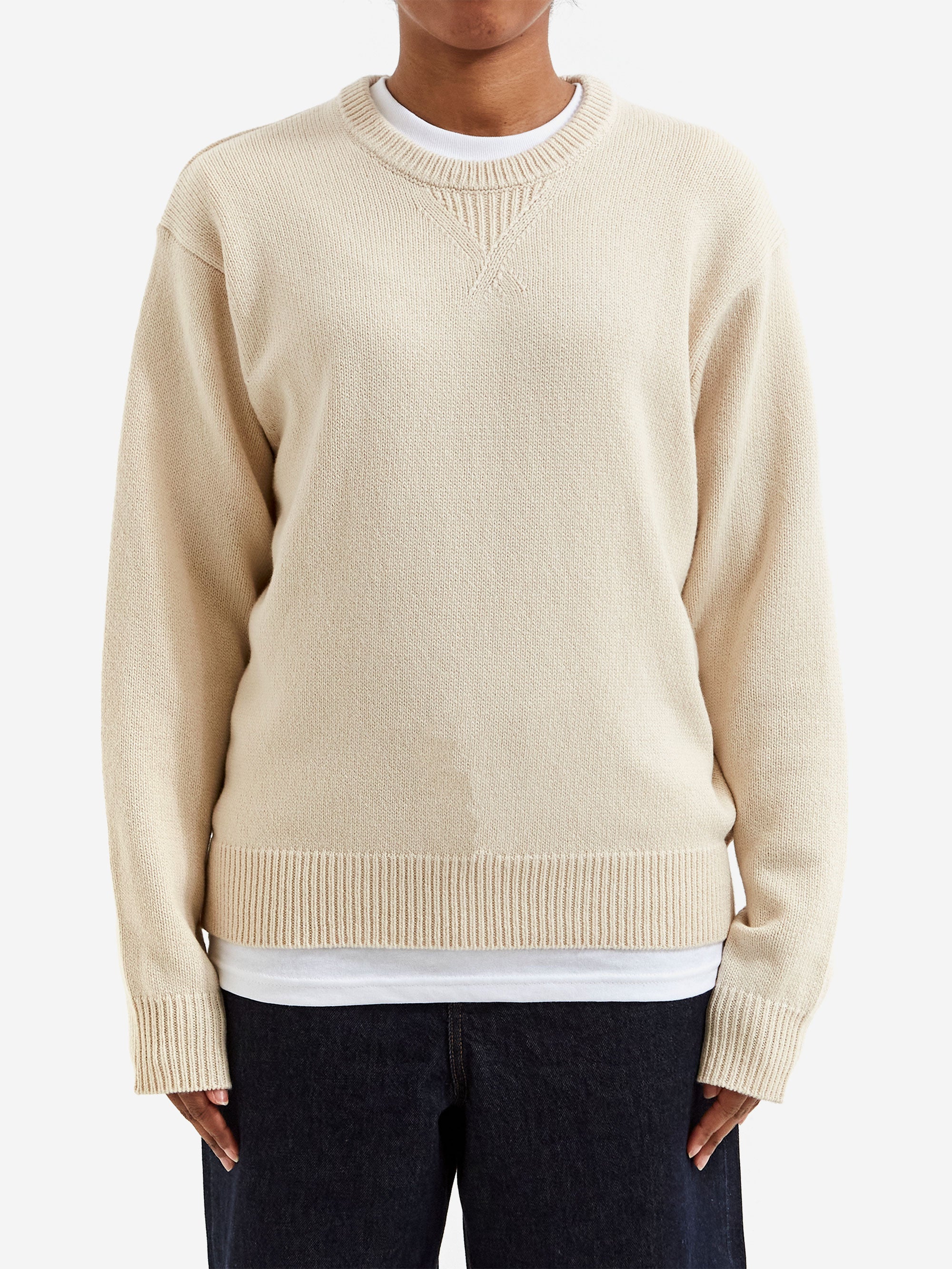 Stussy Handwritten Sweater W Natural – Goodhood