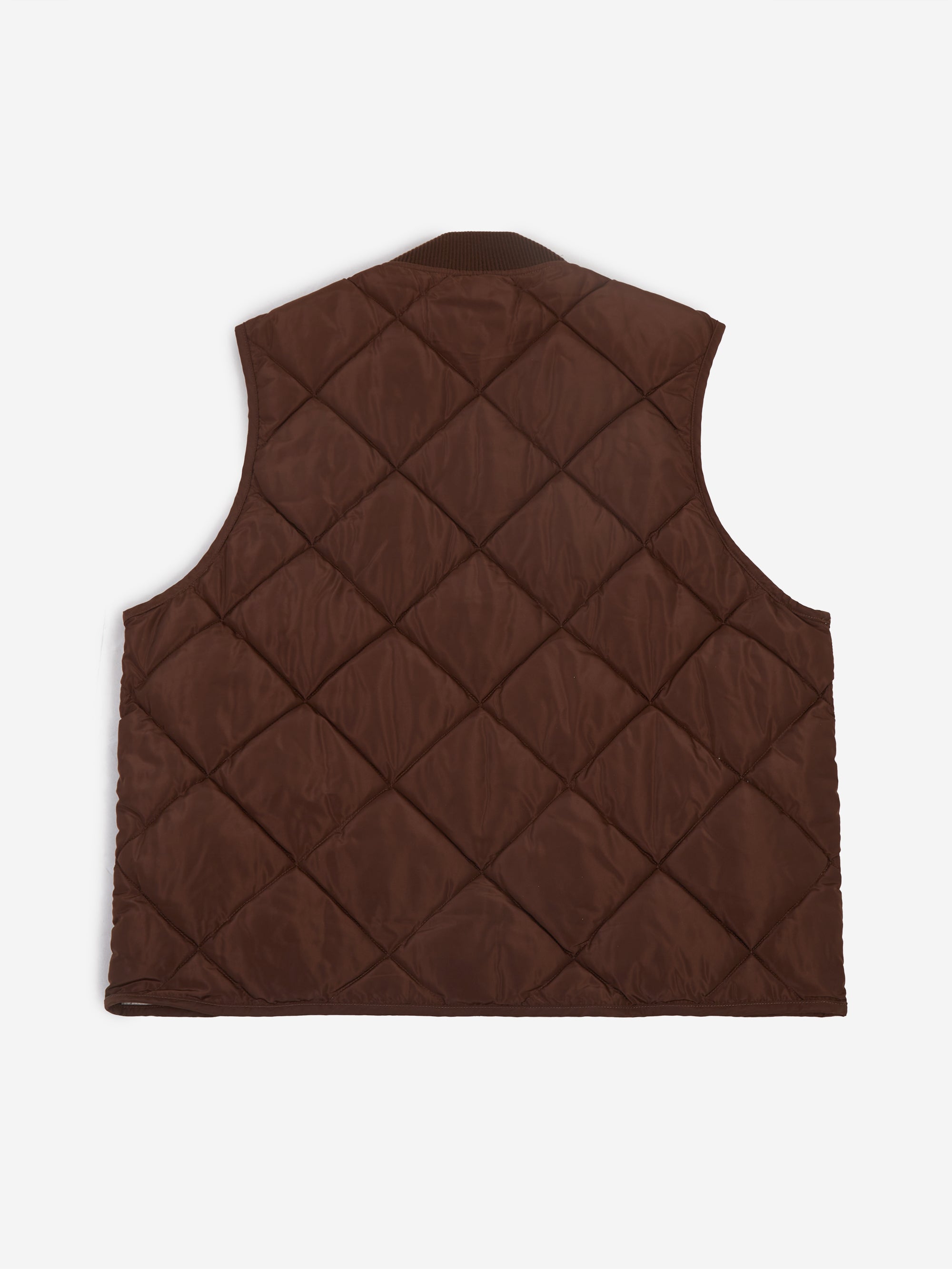 STUSSY 25F THERMAL LINED QUILTED VEST Stussy Recycled Nylon Liner