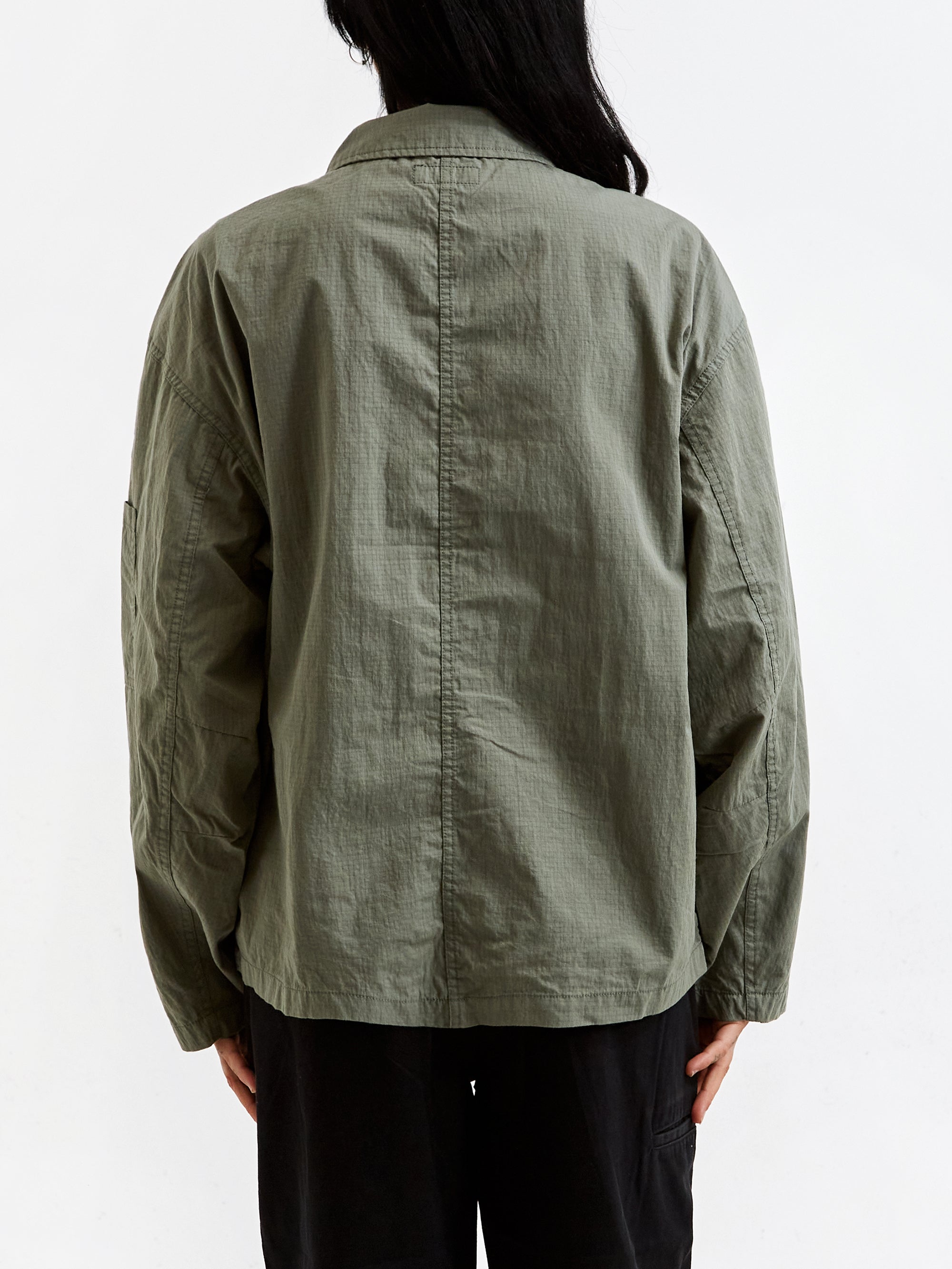 Stüssy Military Long Sleeve Overshirt W - Olive – Goodhood