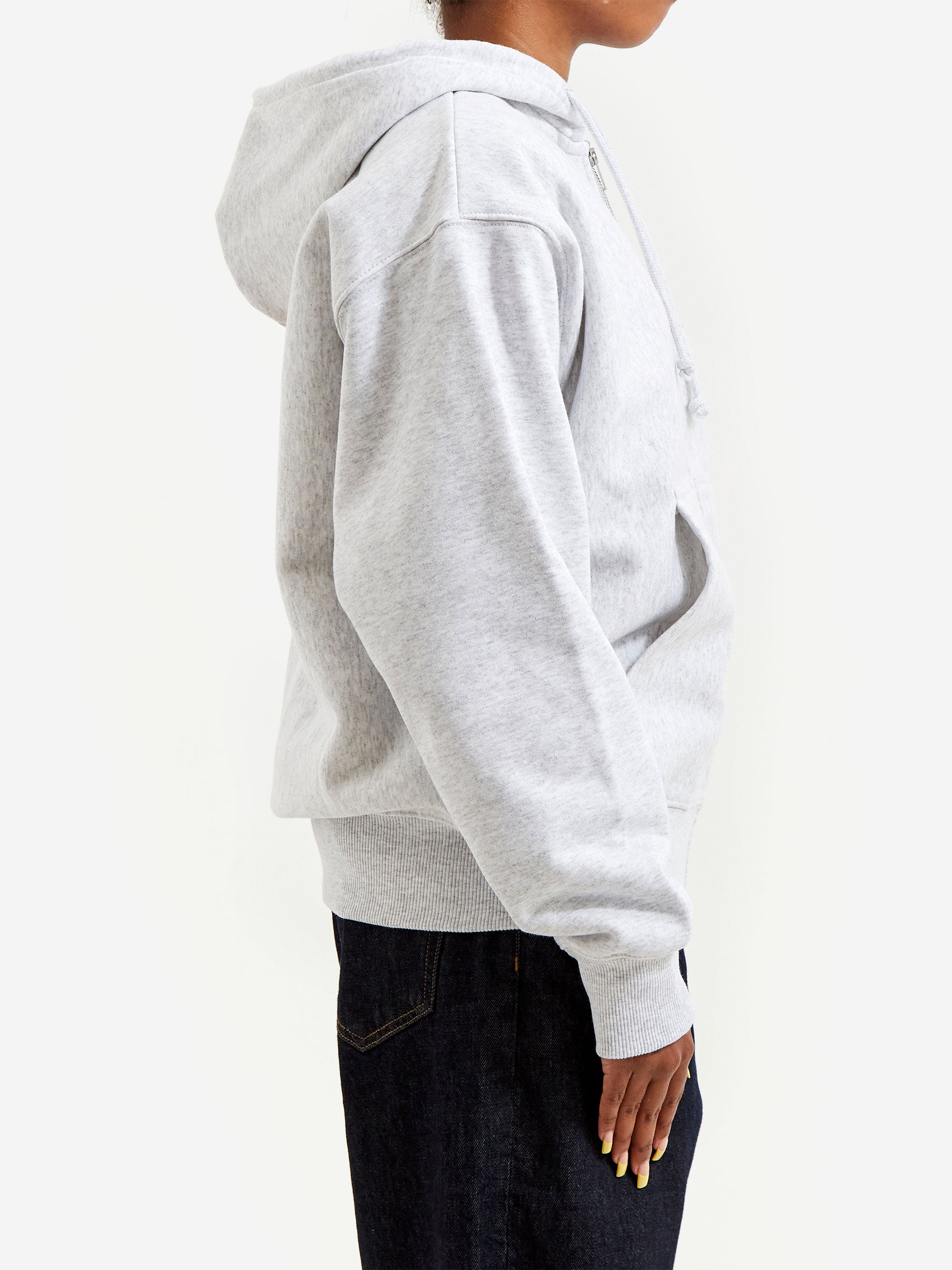 Stussy Superior Quality Zip Hood W - Ash Heather – Goodhood